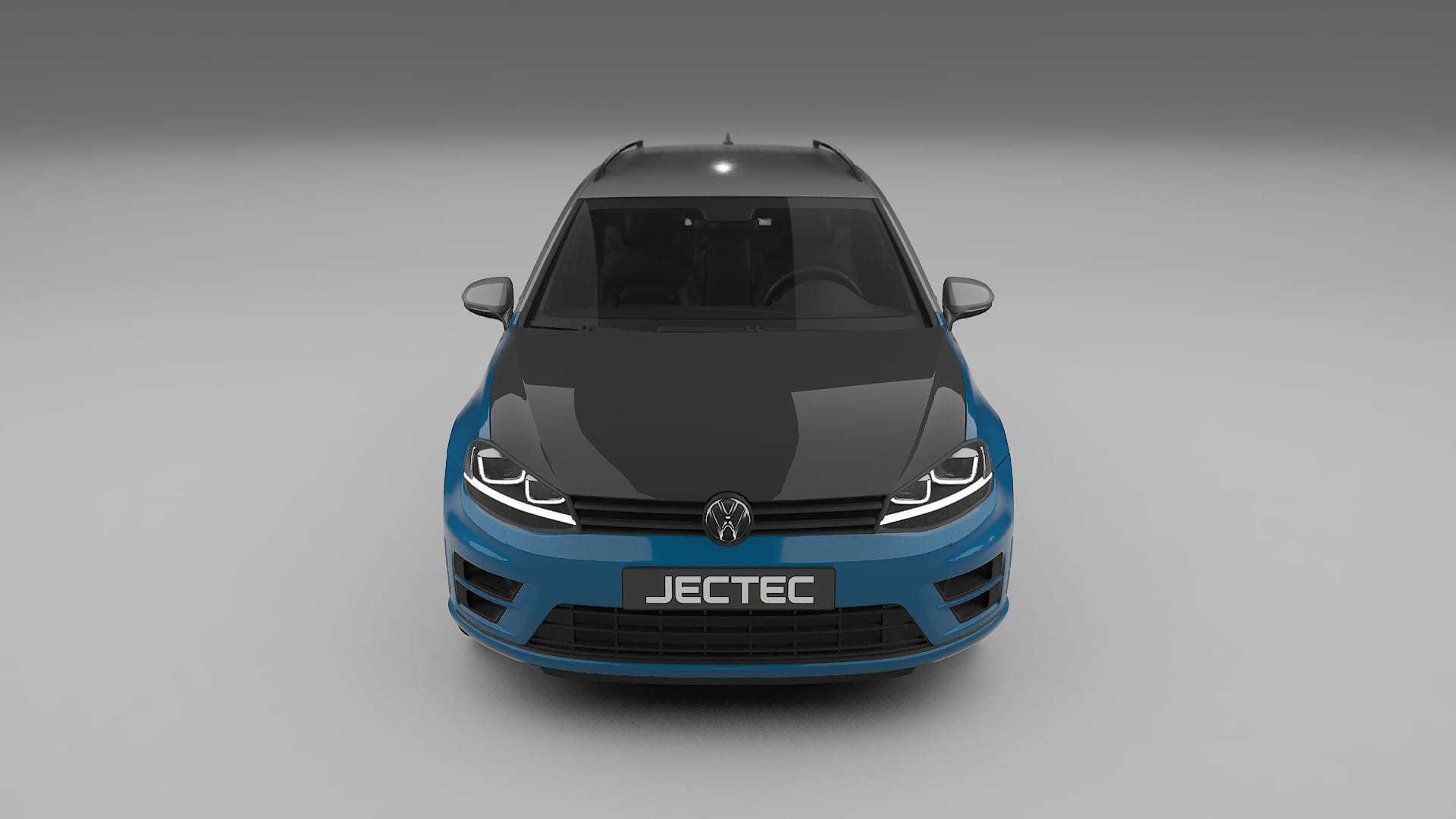 Pellicola Protettiva per Vernice VW Golf Variant Mk7 | Kit Anteriore CrystalGuard con Cofano Carbon Look