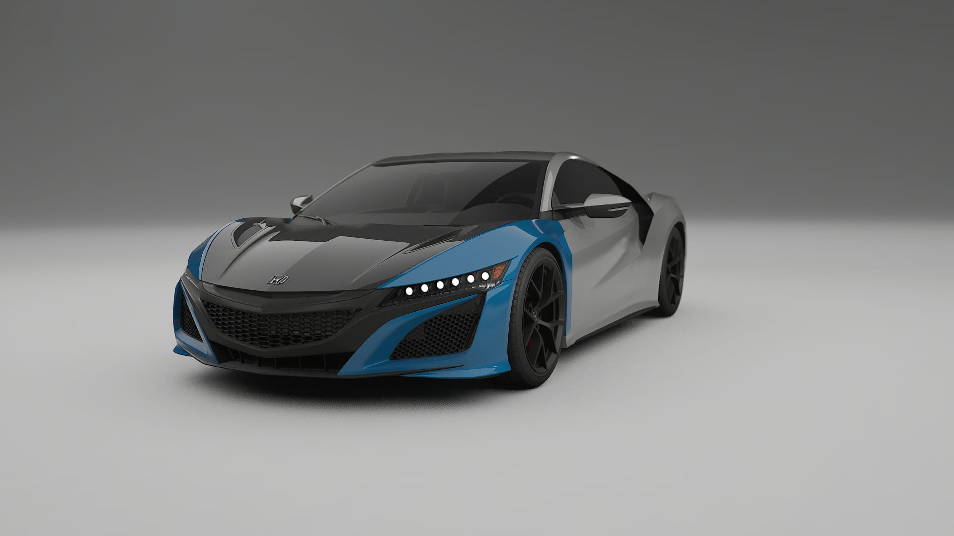 Pellicola Protettiva per Vernice Honda NSX prefacelift | Kit Anteriore CrystalGuard con Cofano Carbon Look