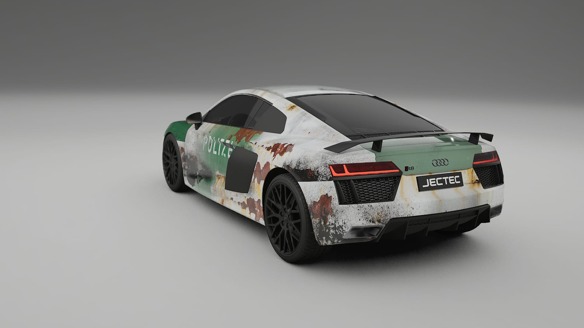 Audi R8 typ-4S prefacelift pre-LCI COBRA 11 – Kit Wrap PPF Personalizzato in Pellicola Poliuretanica Stampabile