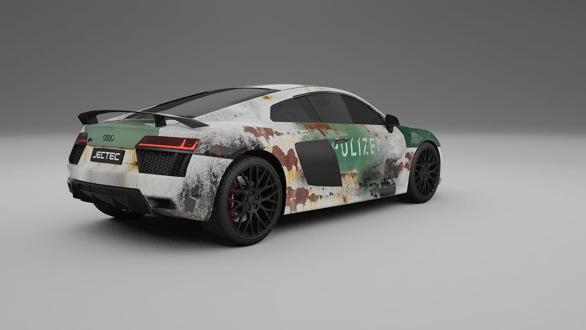 Audi R8 typ-4S prefacelift pre-LCI COBRA 11 – Kit Wrap PPF Personalizzato in Pellicola Poliuretanica Stampabile