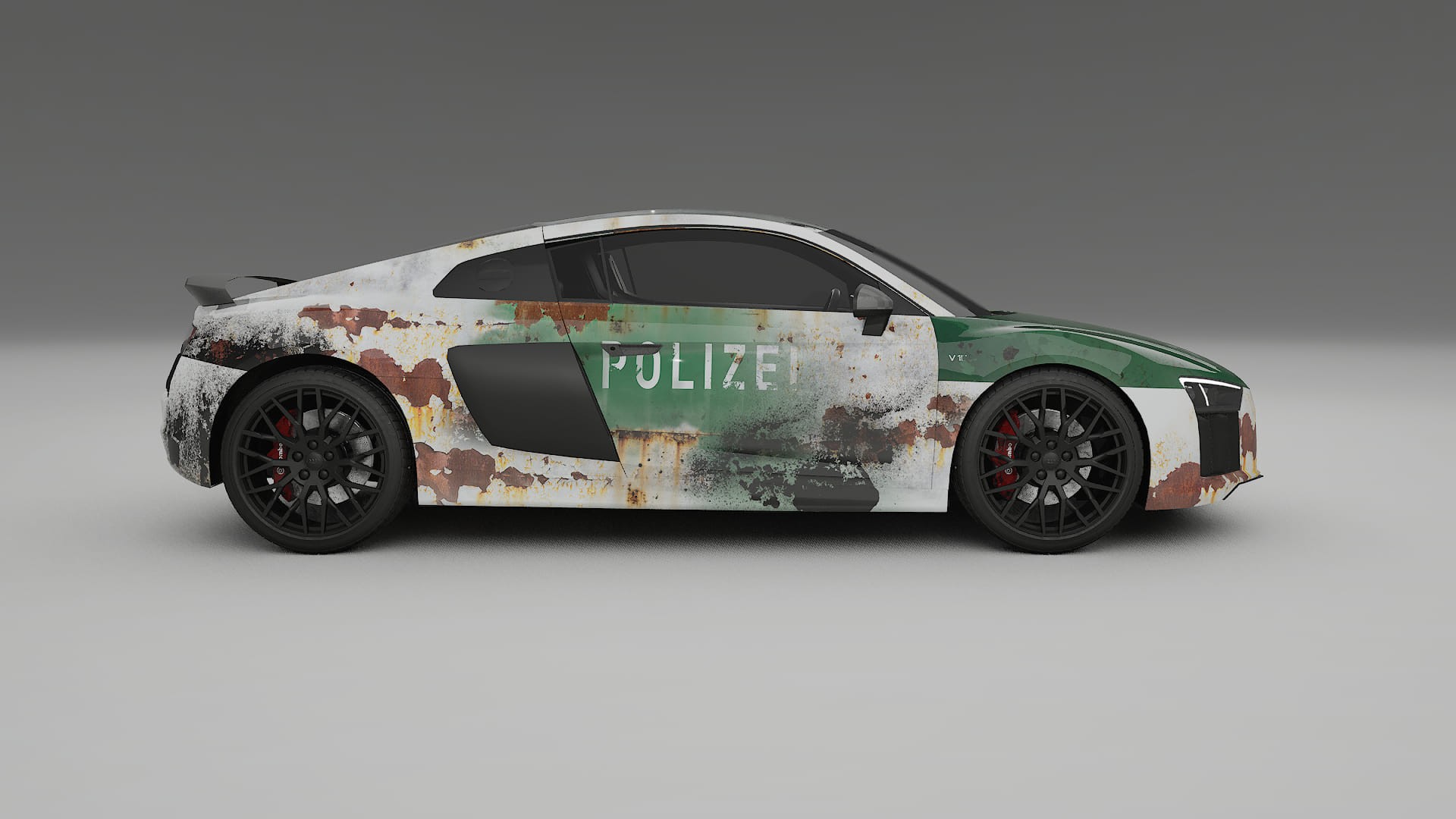 Audi R8 typ-4S prefacelift pre-LCI COBRA 11 – Kit Wrap PPF Personalizzato in Pellicola Poliuretanica Stampabile