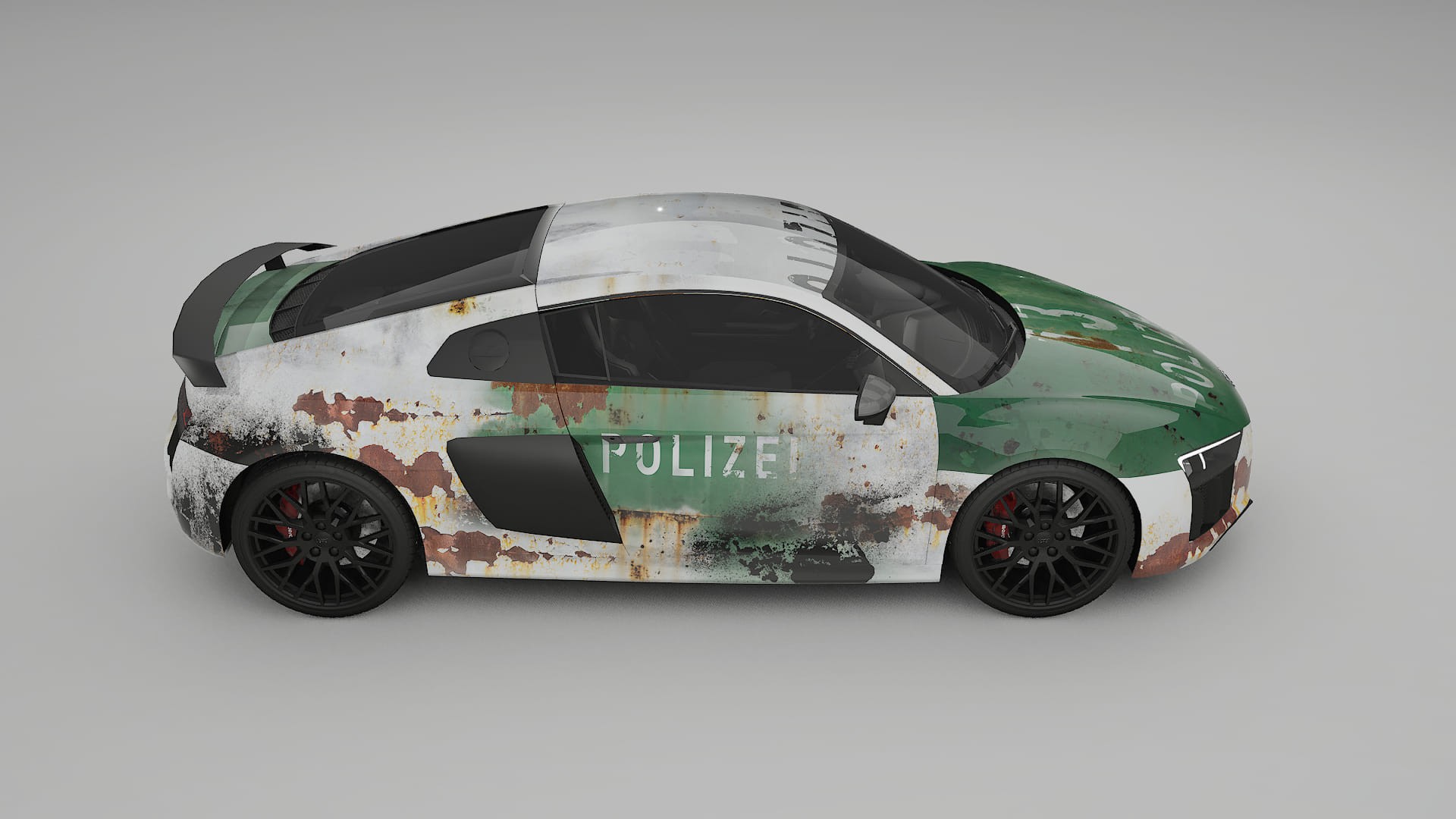 Audi R8 typ-4S prefacelift pre-LCI COBRA 11 – Kit Wrap PPF Personalizzato in Pellicola Poliuretanica Stampabile