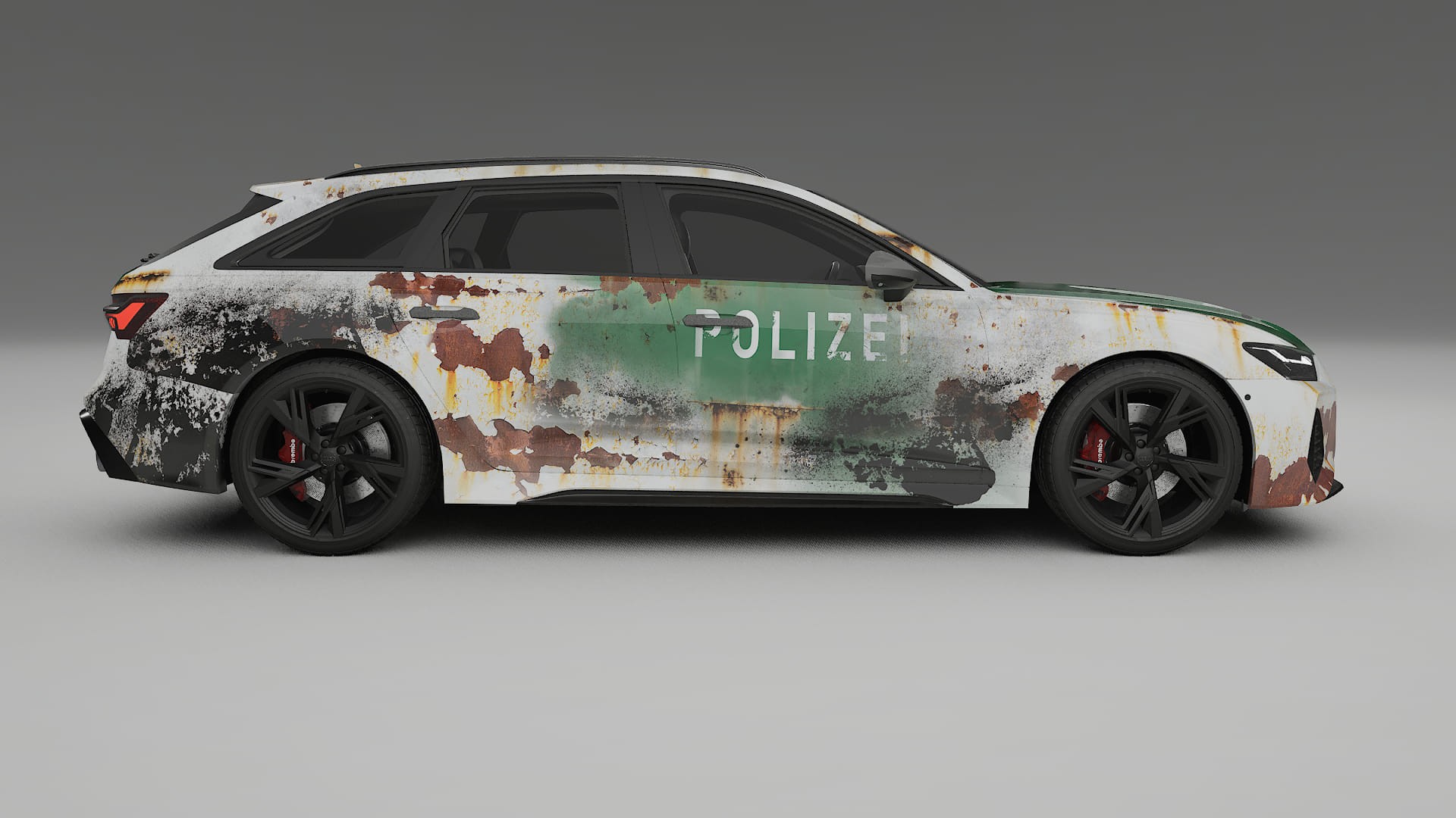 Audi RS6 Avant C8 facelift LCI COBRA 11 – Kit Wrap PPF Personalizzato in Pellicola Poliuretanica Stampabile