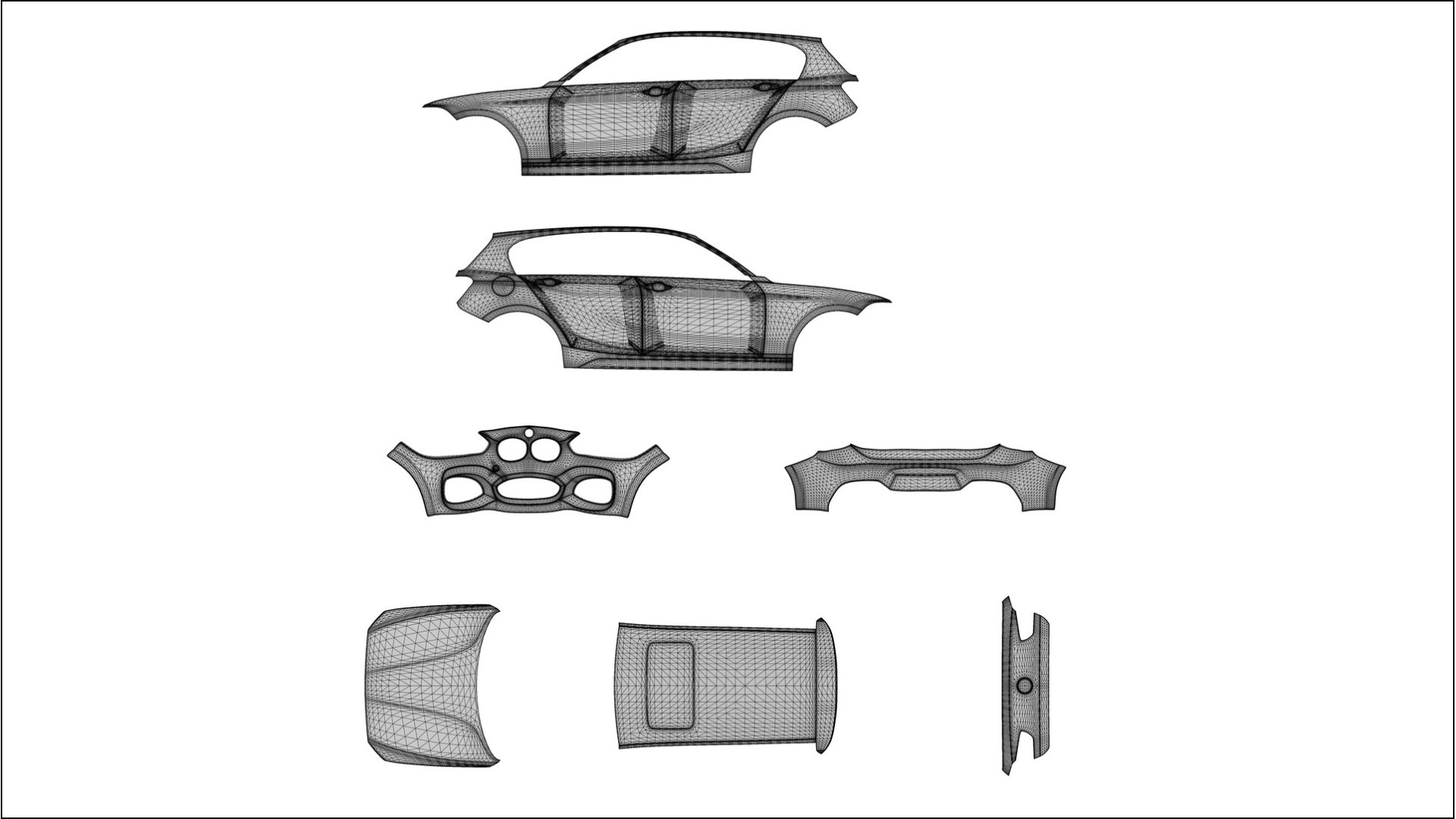 BMW 1 F20 facelift LCI COBRA 11 – Kit Wrap PPF Personalizzato in Pellicola Poliuretanica Stampabile