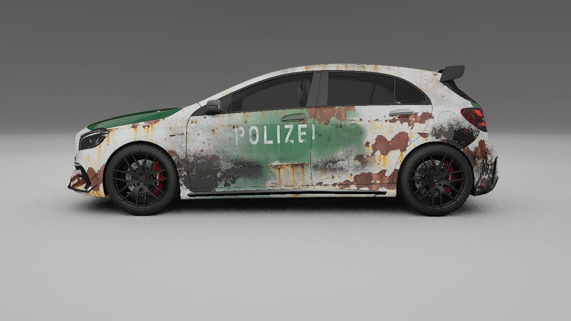 Mercedes A45 AMG W176 COBRA 11 – Kit Wrap PPF Personalizzato in Pellicola Poliuretanica Stampabile