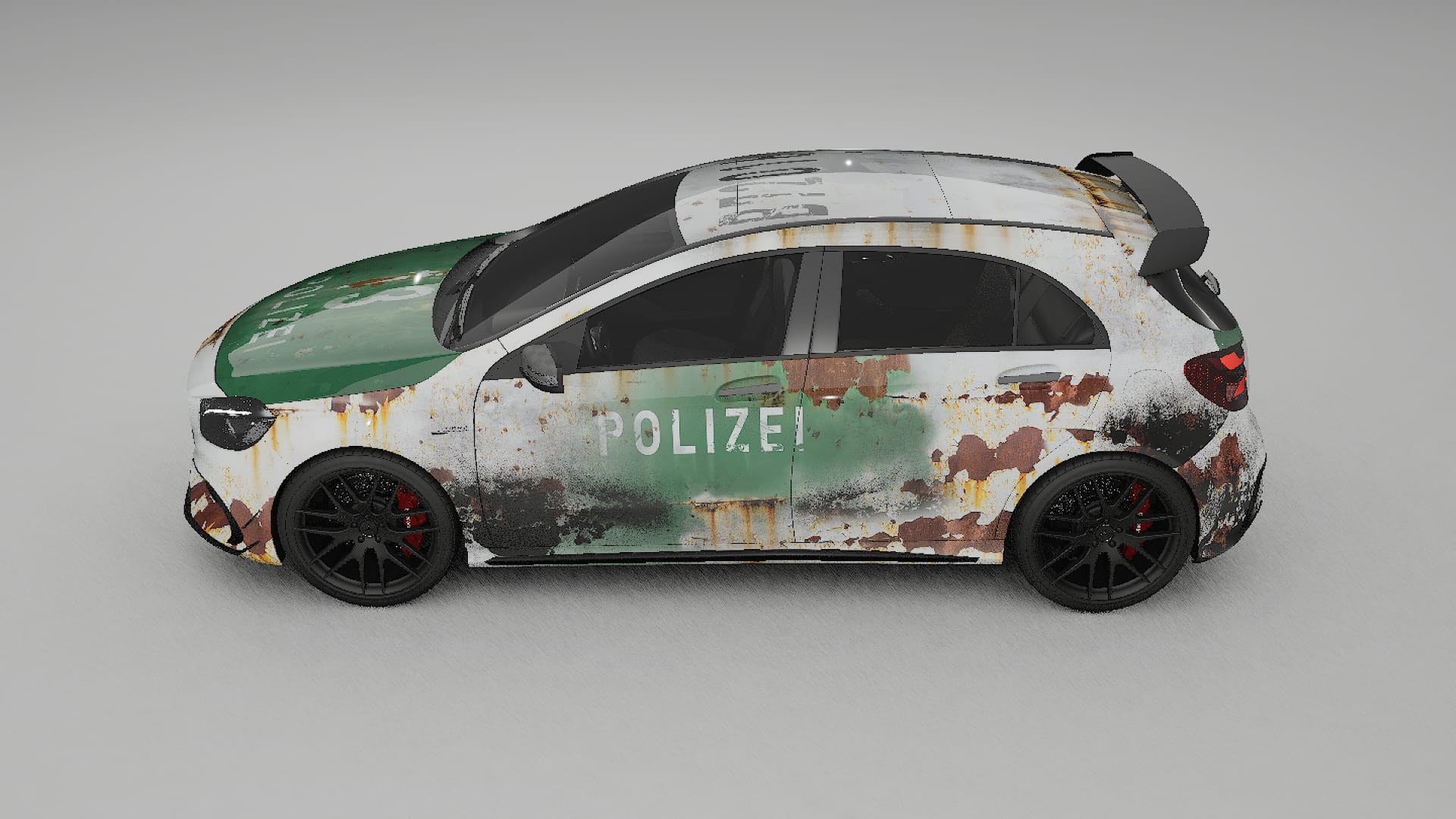 Mercedes A45 AMG W176 COBRA 11 – Kit Wrap PPF Personalizzato in Pellicola Poliuretanica Stampabile