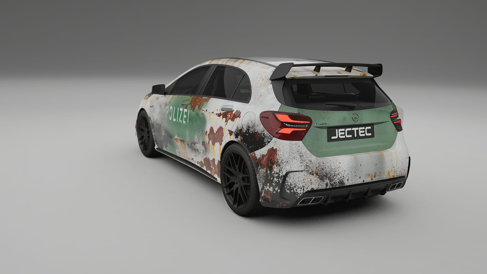 Mercedes A45 AMG W176 COBRA 11 – Kit Wrap PPF Personalizzato in Pellicola Poliuretanica Stampabile