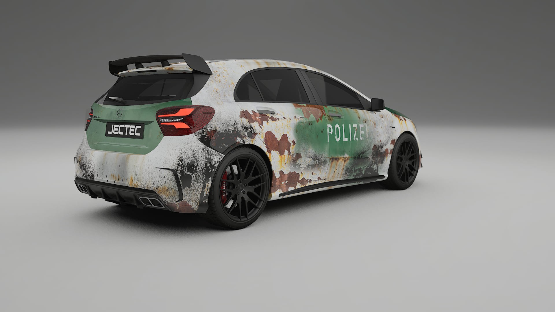 Mercedes A45 AMG W176 COBRA 11 – Kit Wrap PPF Personalizzato in Pellicola Poliuretanica Stampabile
