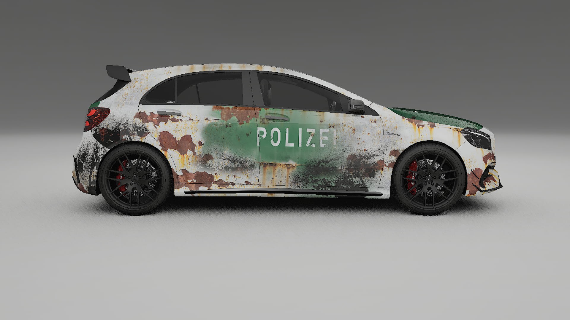 Mercedes A45 AMG W176 COBRA 11 – Kit Wrap PPF Personalizzato in Pellicola Poliuretanica Stampabile