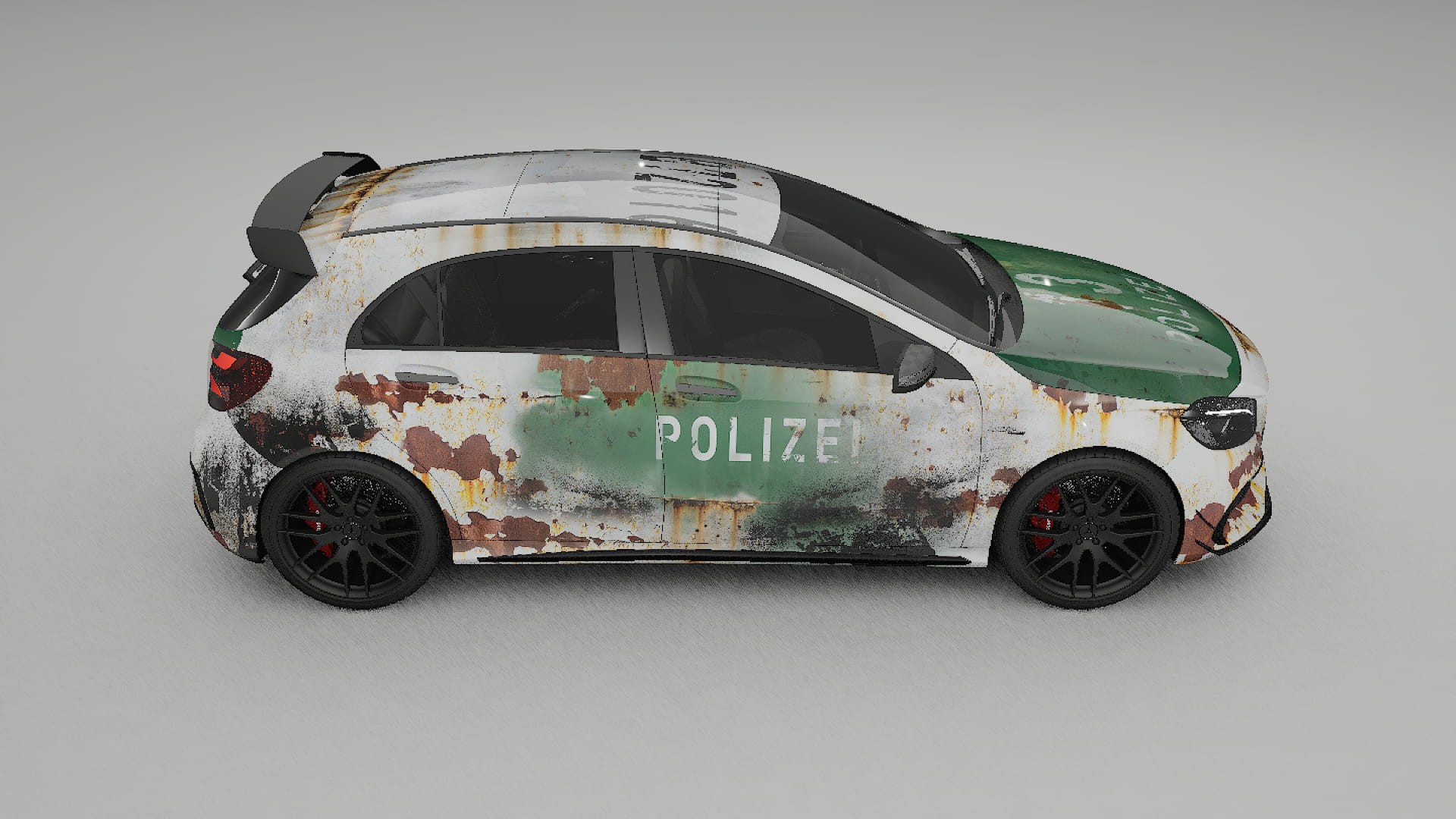 Mercedes A45 AMG W176 COBRA 11 – Kit Wrap PPF Personalizzato in Pellicola Poliuretanica Stampabile