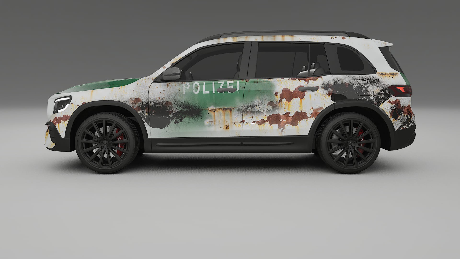 Mercedes AMG GLB COBRA 11 – Kit Wrap PPF Personalizzato in Pellicola Poliuretanica Stampabile