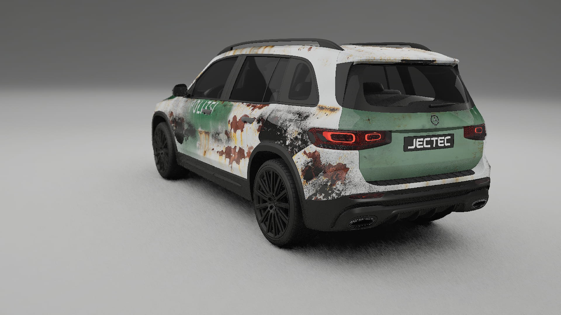 Mercedes AMG GLB COBRA 11 – Kit Wrap PPF Personalizzato in Pellicola Poliuretanica Stampabile