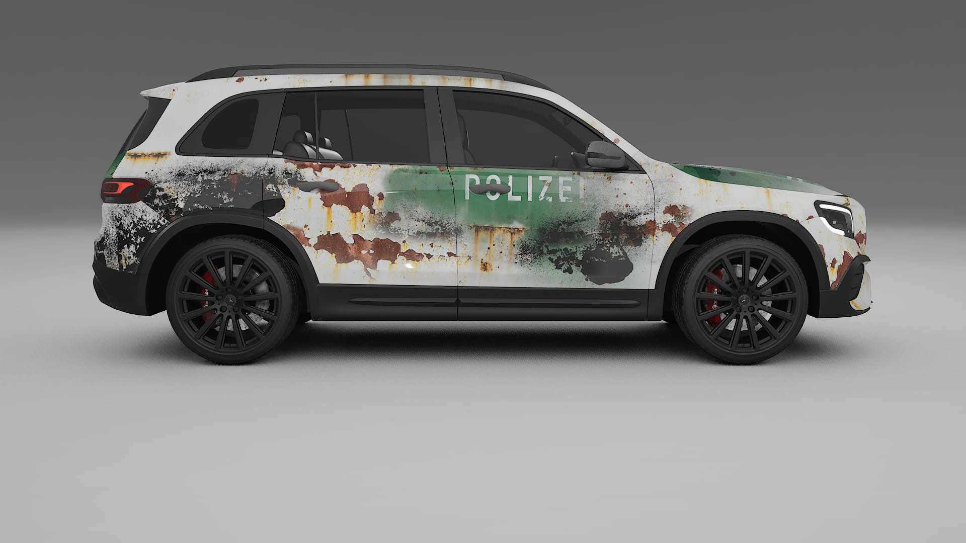 Mercedes AMG GLB COBRA 11 – Kit Wrap PPF Personalizzato in Pellicola Poliuretanica Stampabile