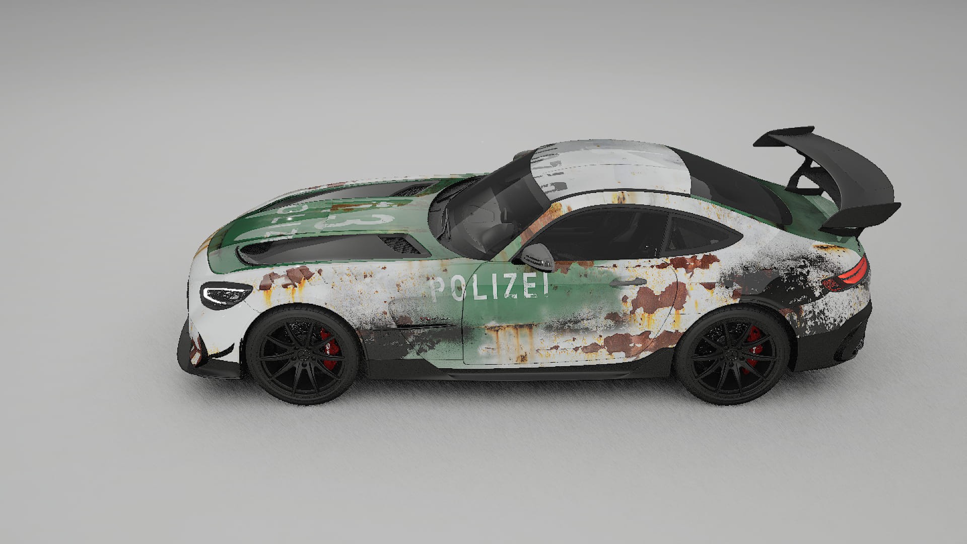 Mercedes AMG GT Black Series C192 Coupe COBRA 11 – Kit Wrap PPF Personalizzato in Pellicola Poliuretanica Stampabile