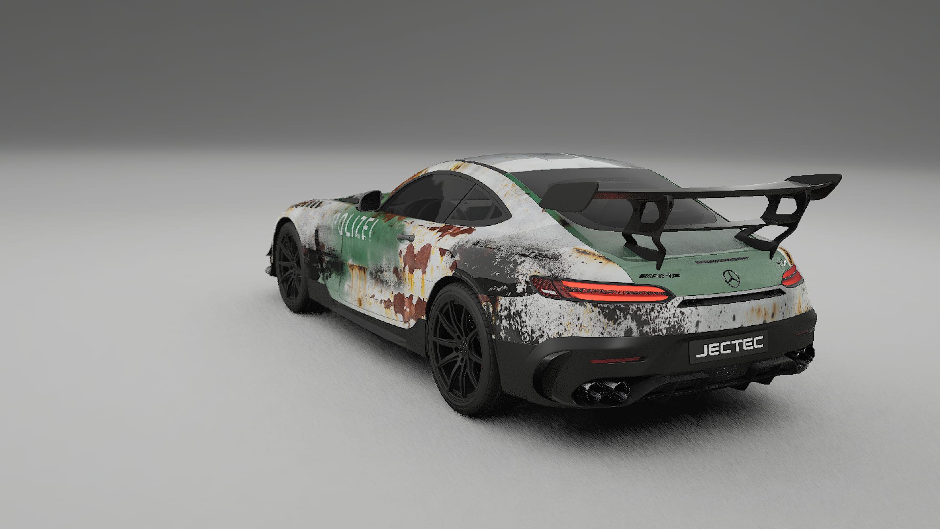 Mercedes AMG GT Black Series C192 Coupe COBRA 11 – Kit Wrap PPF Personalizzato in Pellicola Poliuretanica Stampabile