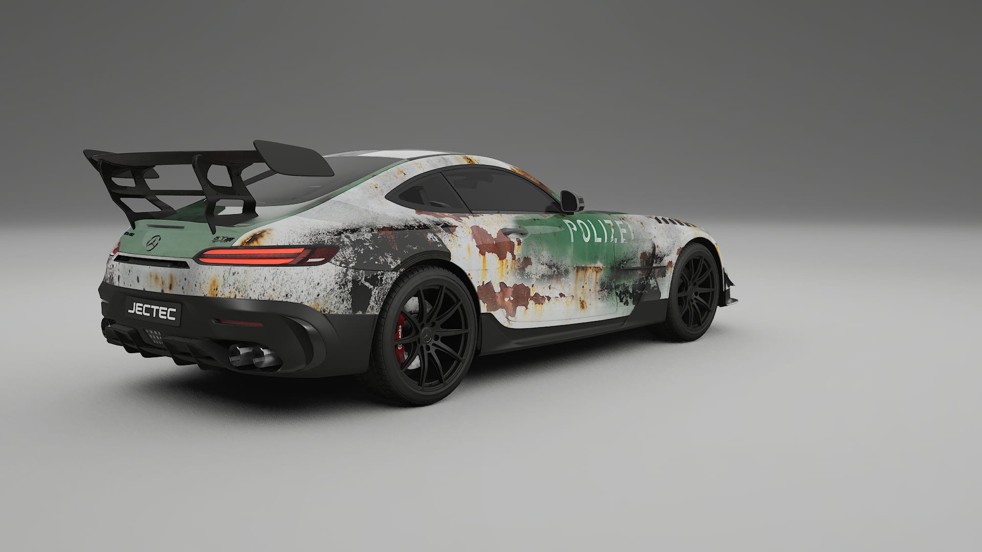 Mercedes AMG GT Black Series C192 Coupe COBRA 11 – Kit Wrap PPF Personalizzato in Pellicola Poliuretanica Stampabile