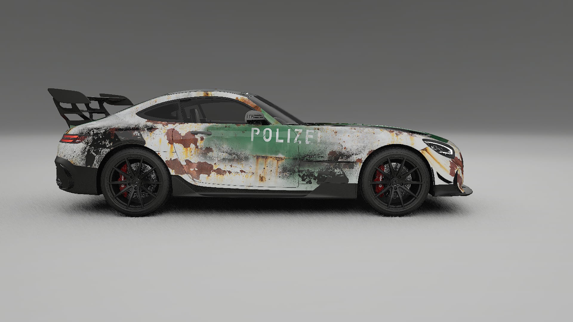 Mercedes AMG GT Black Series C192 Coupe COBRA 11 – Kit Wrap PPF Personalizzato in Pellicola Poliuretanica Stampabile