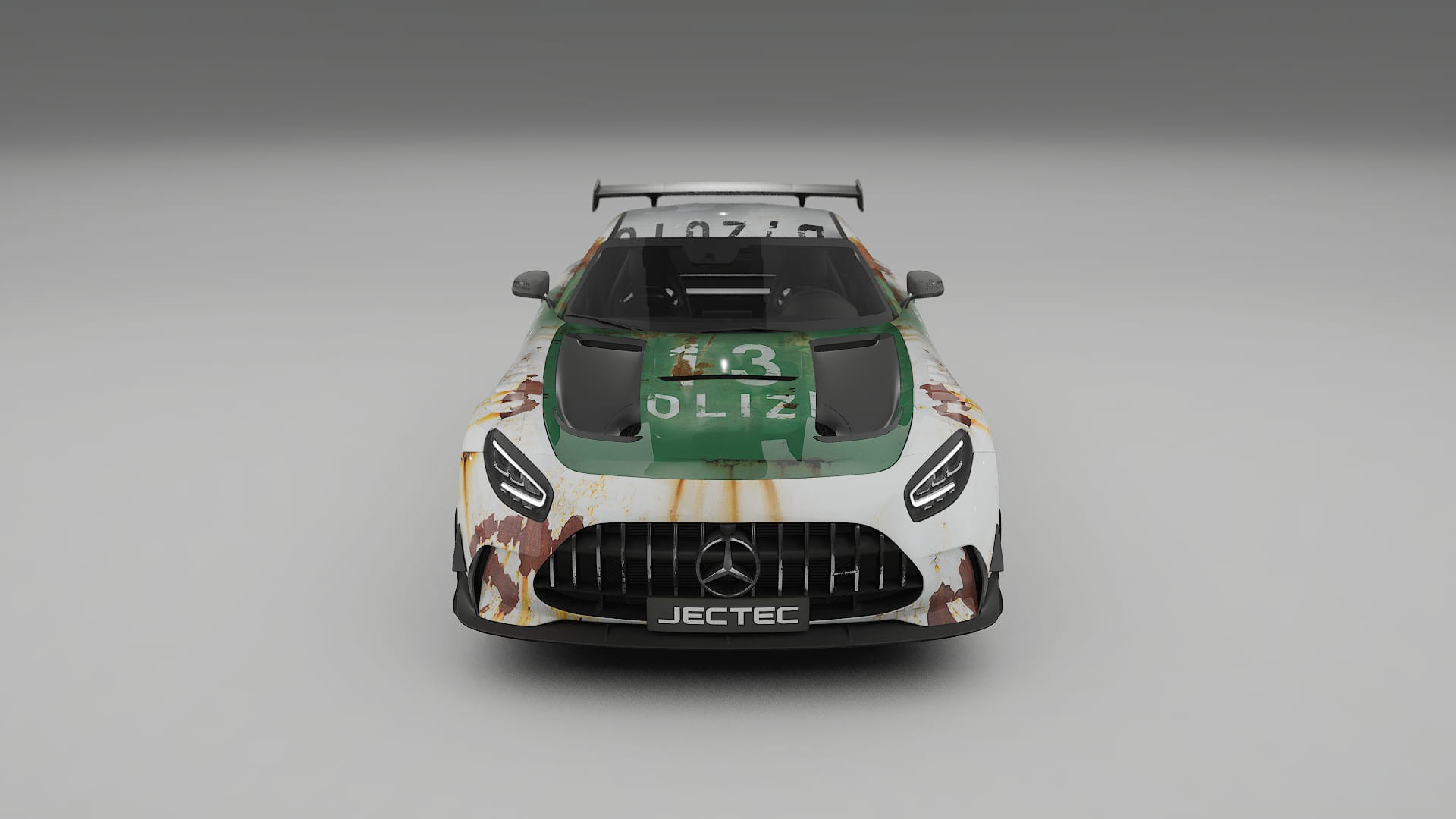 Mercedes AMG GT Black Series C192 Coupe COBRA 11 – Kit Wrap PPF Personalizzato in Pellicola Poliuretanica Stampabile