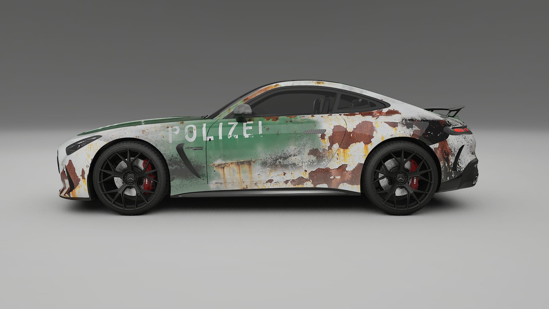 Mercedes AMG GT Coupe C192 COBRA 11 – Kit Wrap PPF Personalizzato in Pellicola Poliuretanica Stampabile