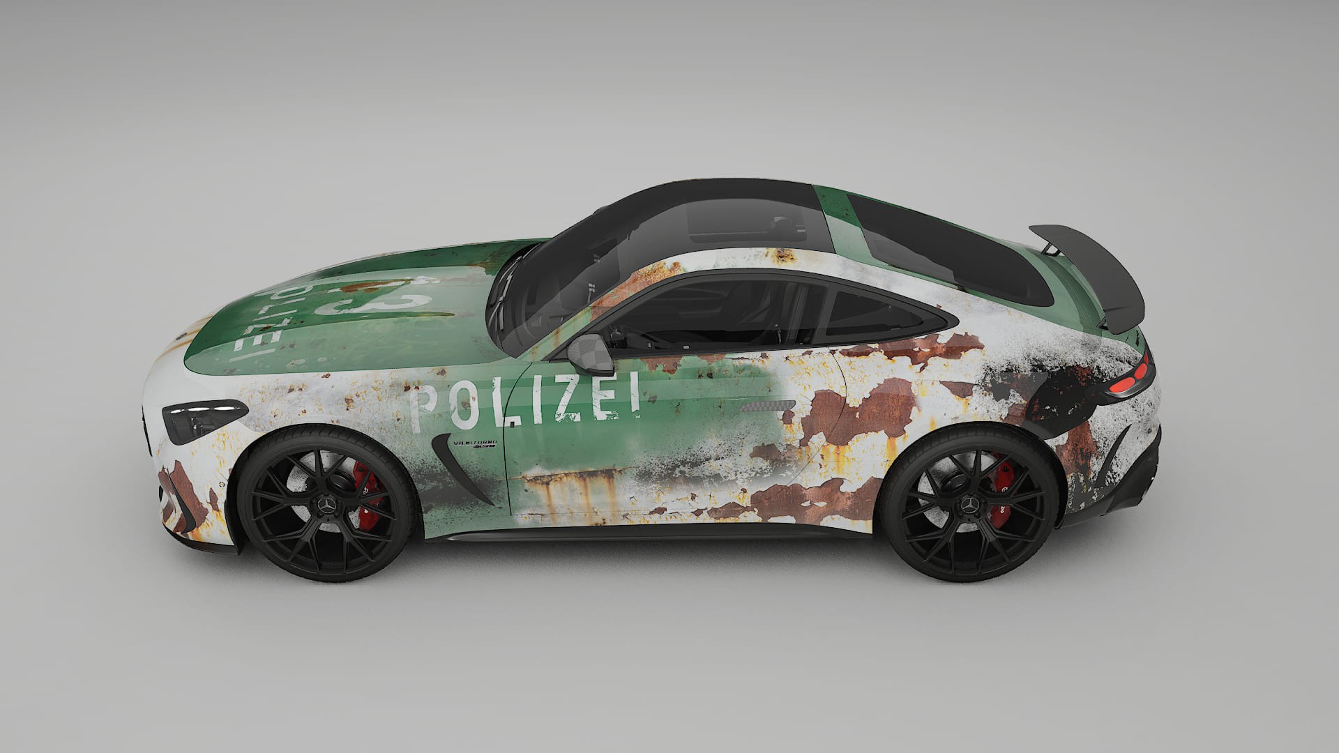 Mercedes AMG GT Coupe C192 COBRA 11 – Kit Wrap PPF Personalizzato in Pellicola Poliuretanica Stampabile