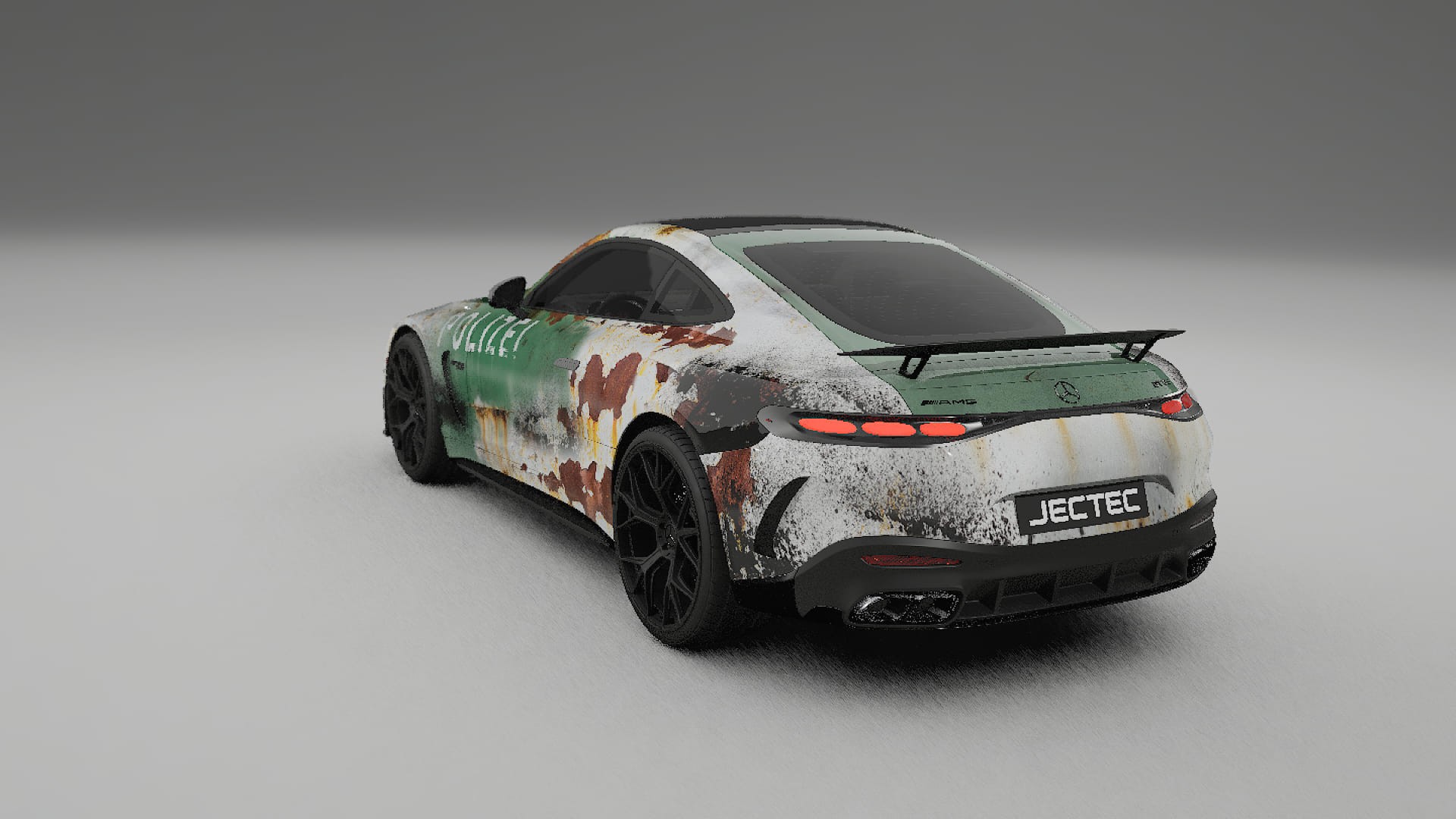 Mercedes AMG GT Coupe C192 COBRA 11 – Kit Wrap PPF Personalizzato in Pellicola Poliuretanica Stampabile