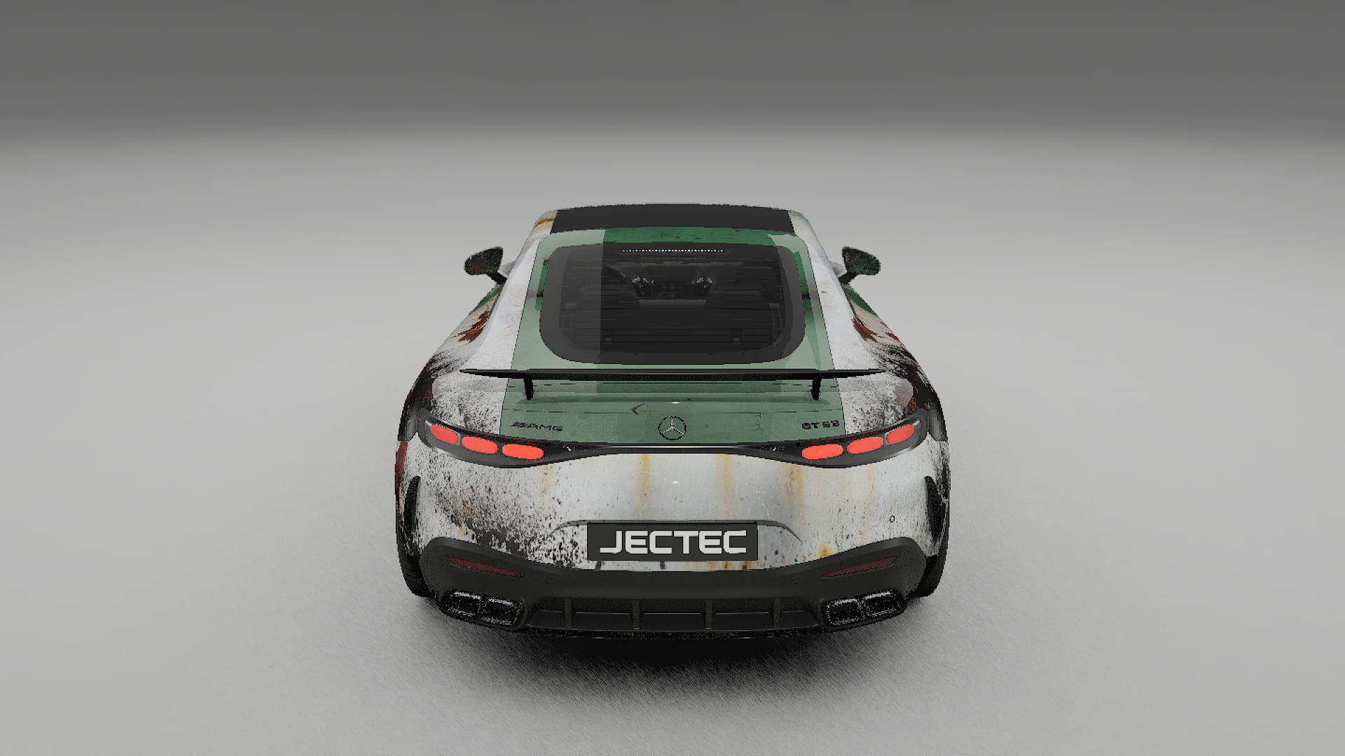 Mercedes AMG GT Coupe C192 COBRA 11 – Kit Wrap PPF Personalizzato in Pellicola Poliuretanica Stampabile