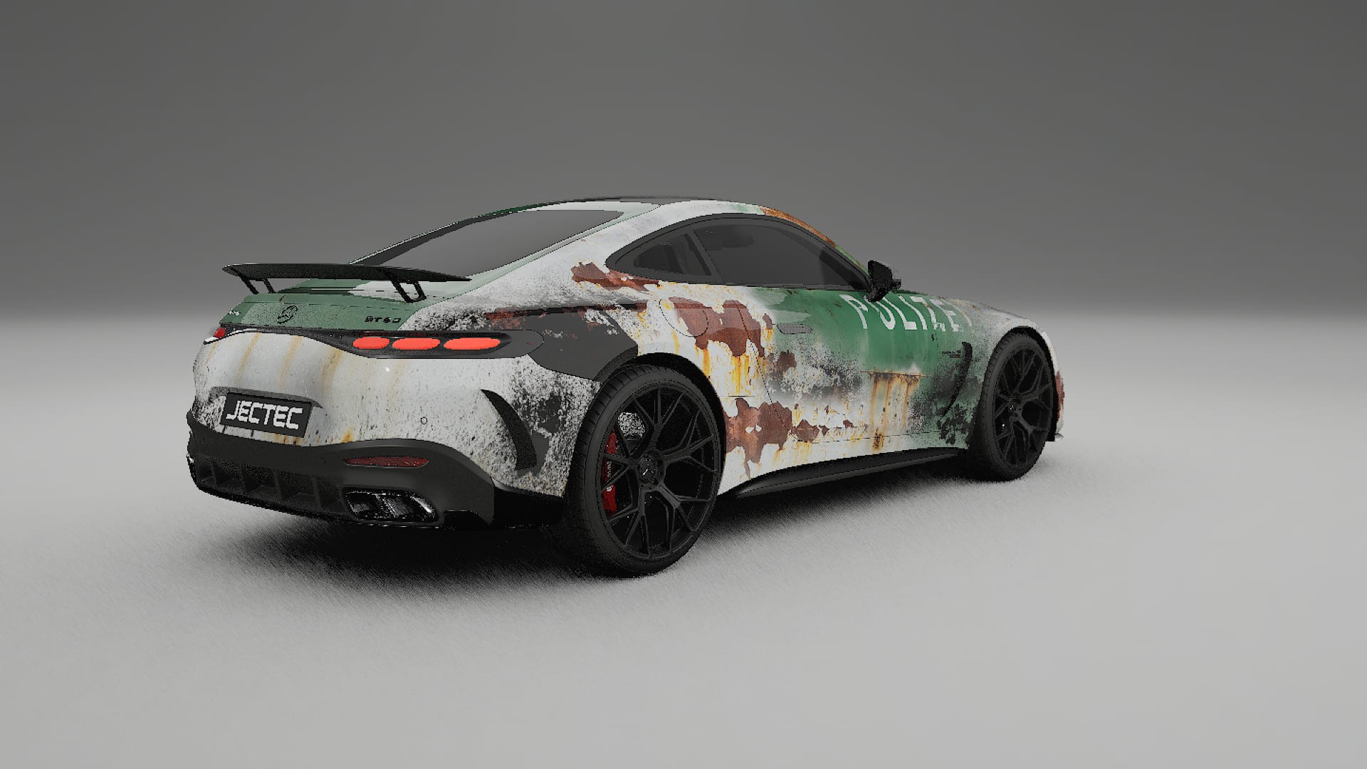 Mercedes AMG GT Coupe C192 COBRA 11 – Kit Wrap PPF Personalizzato in Pellicola Poliuretanica Stampabile