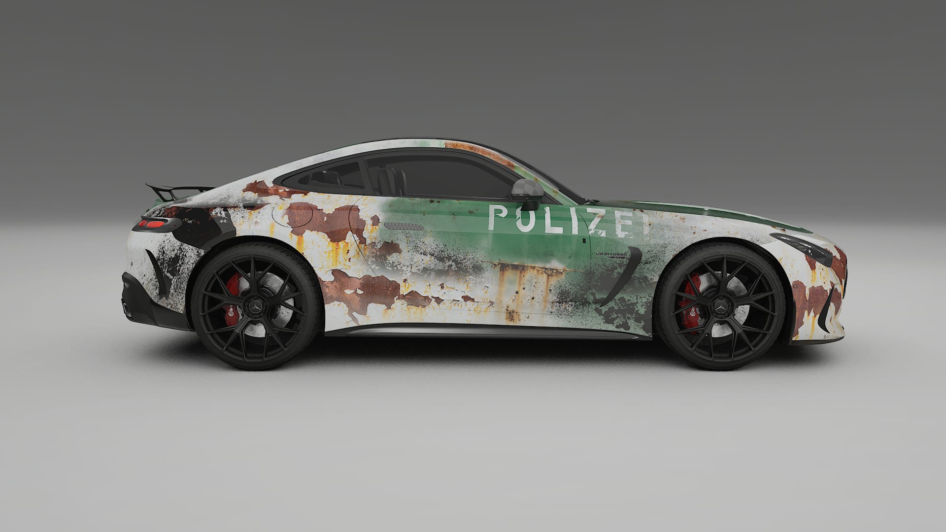 Mercedes AMG GT Coupe C192 COBRA 11 – Kit Wrap PPF Personalizzato in Pellicola Poliuretanica Stampabile