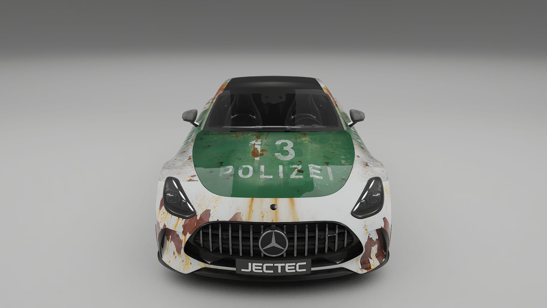 Mercedes AMG GT Coupe C192 COBRA 11 – Kit Wrap PPF Personalizzato in Pellicola Poliuretanica Stampabile
