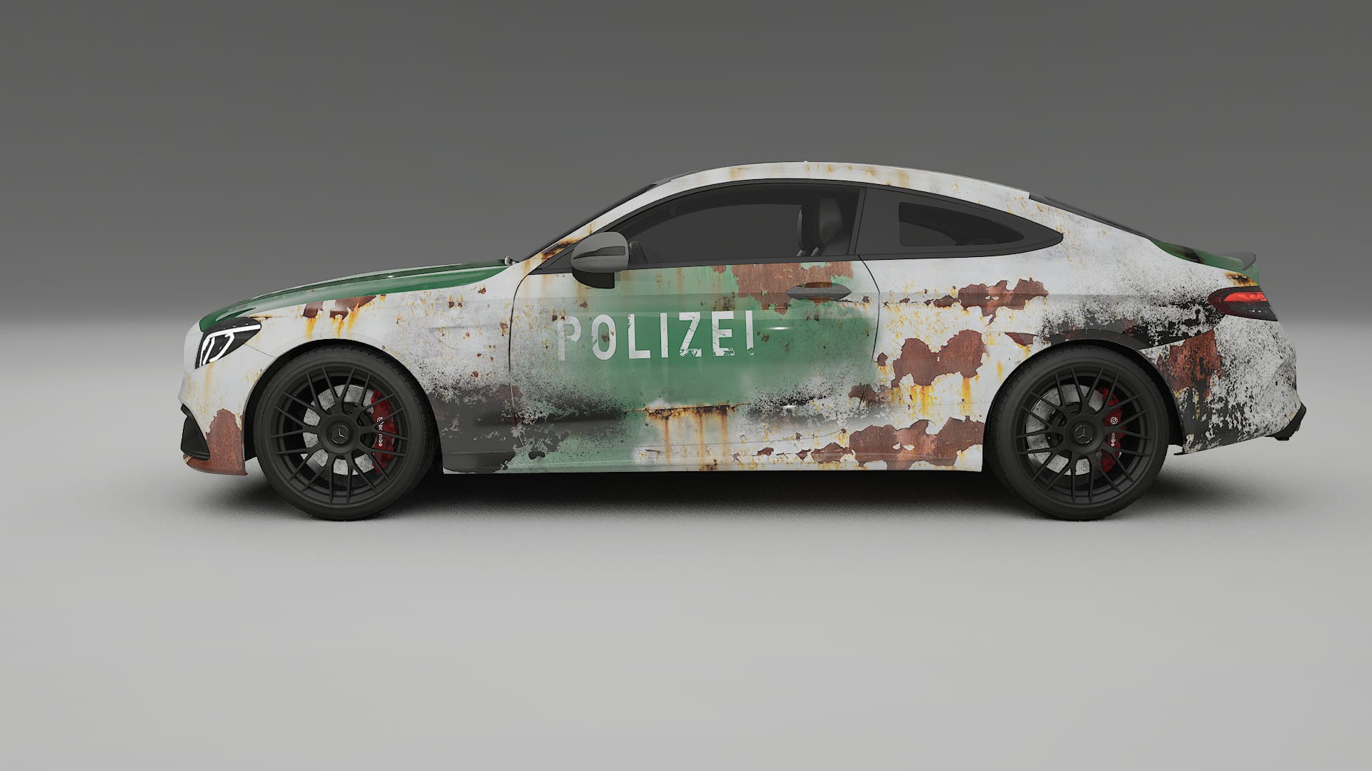 Mercedes C63 AMG W205 Coupe COBRA 11 – Kit Wrap PPF Personalizzato in Pellicola Poliuretanica Stampabile