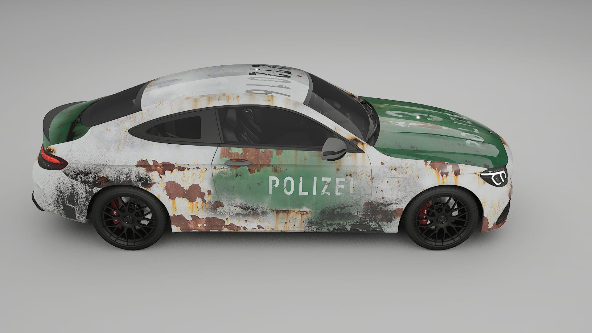 Mercedes C63 AMG W205 Coupe COBRA 11 – Kit Wrap PPF Personalizzato in Pellicola Poliuretanica Stampabile