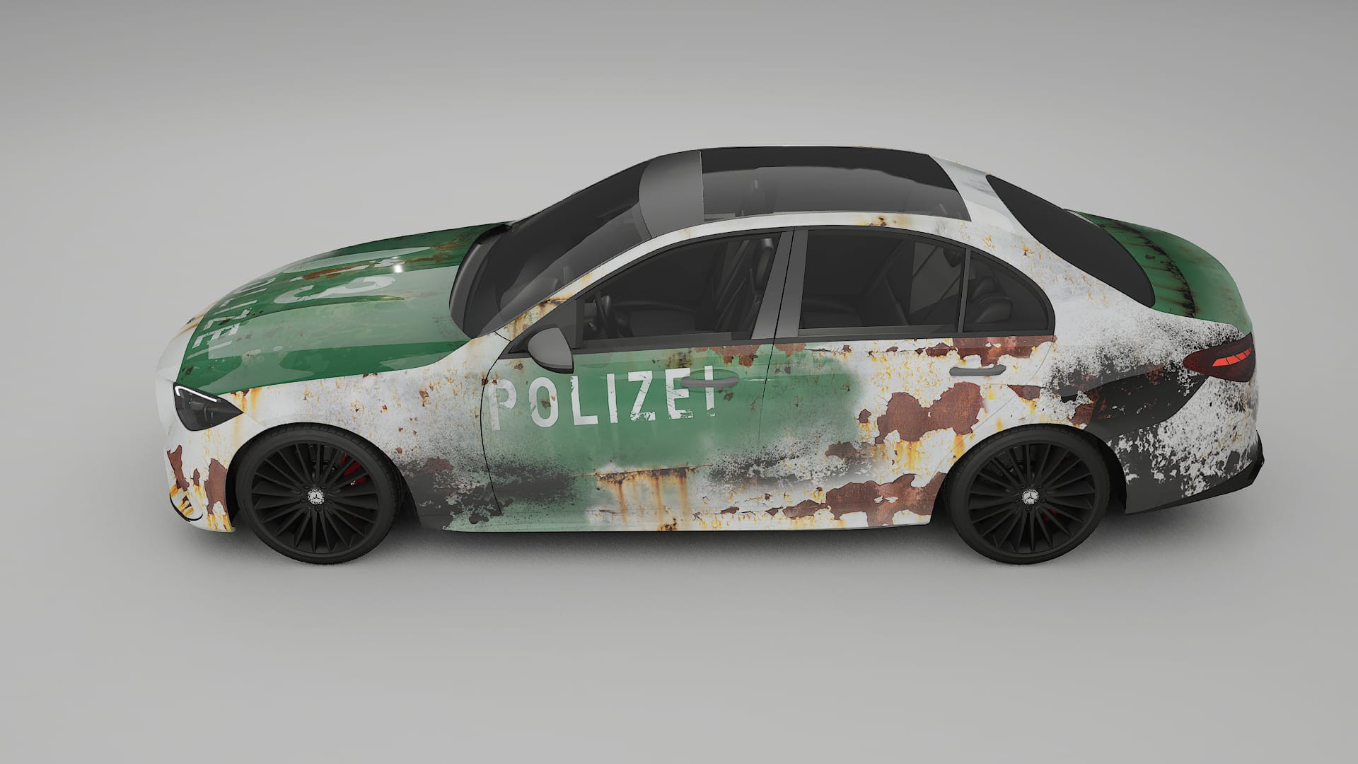 Mercedes C-class W206 COBRA 11 – Kit Wrap PPF Personalizzato in Pellicola Poliuretanica Stampabile