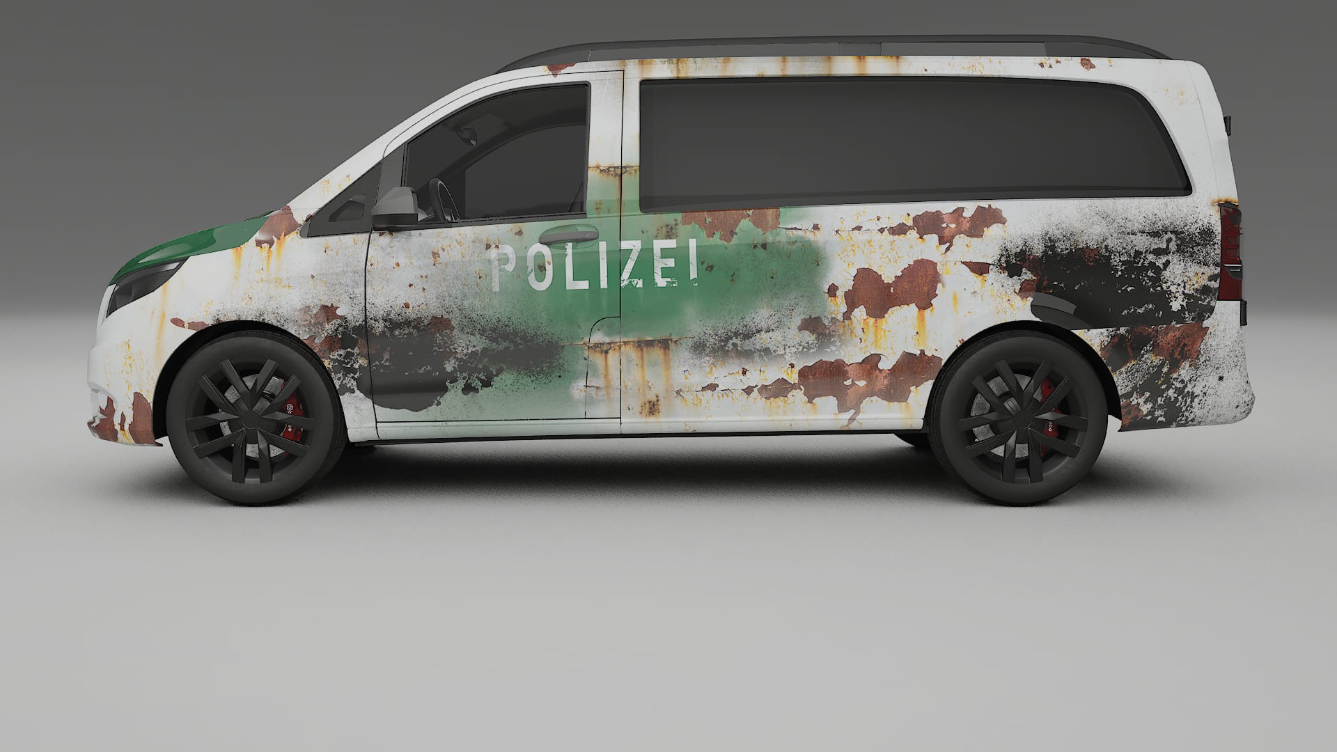 Mercedes Vito Short W447 prefacelift pre-LCI COBRA 11 – Kit Wrap PPF Personalizzato in Pellicola Poliuretanica Stampabile