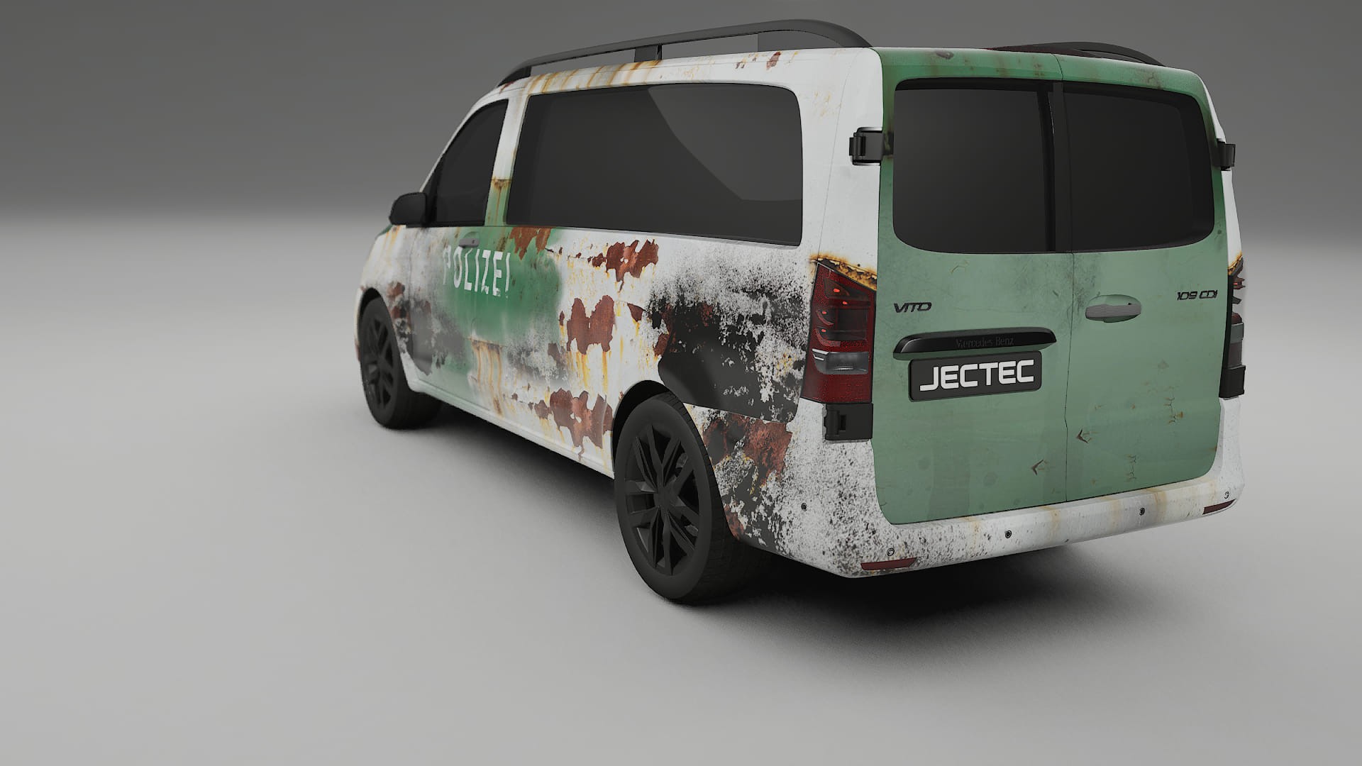 Mercedes Vito Short W447 prefacelift pre-LCI COBRA 11 – Kit Wrap PPF Personalizzato in Pellicola Poliuretanica Stampabile