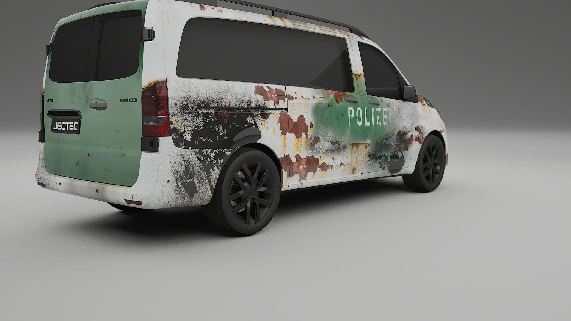 Mercedes Vito Short W447 prefacelift pre-LCI COBRA 11 – Kit Wrap PPF Personalizzato in Pellicola Poliuretanica Stampabile