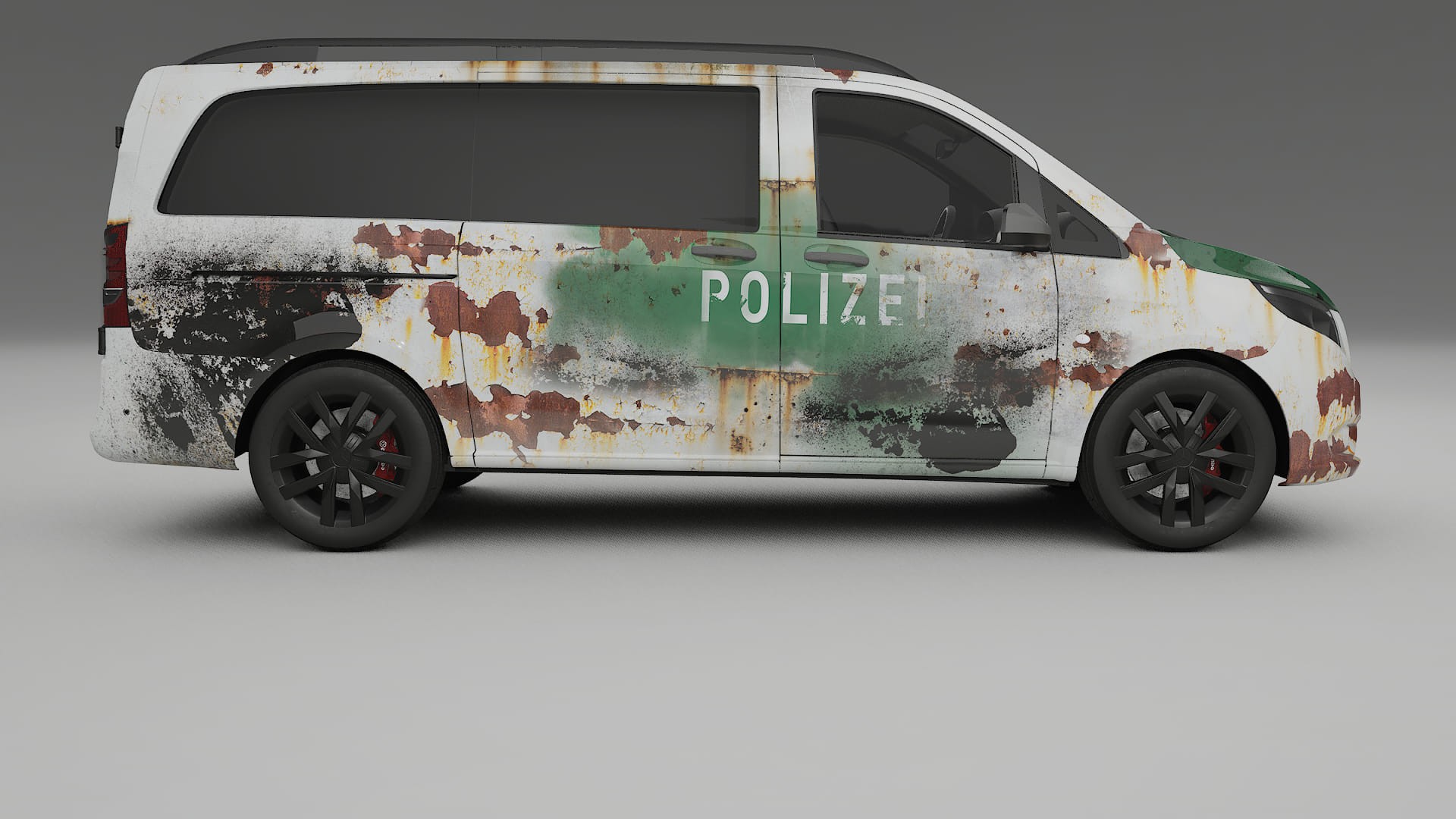 Mercedes Vito Short W447 prefacelift pre-LCI COBRA 11 – Kit Wrap PPF Personalizzato in Pellicola Poliuretanica Stampabile