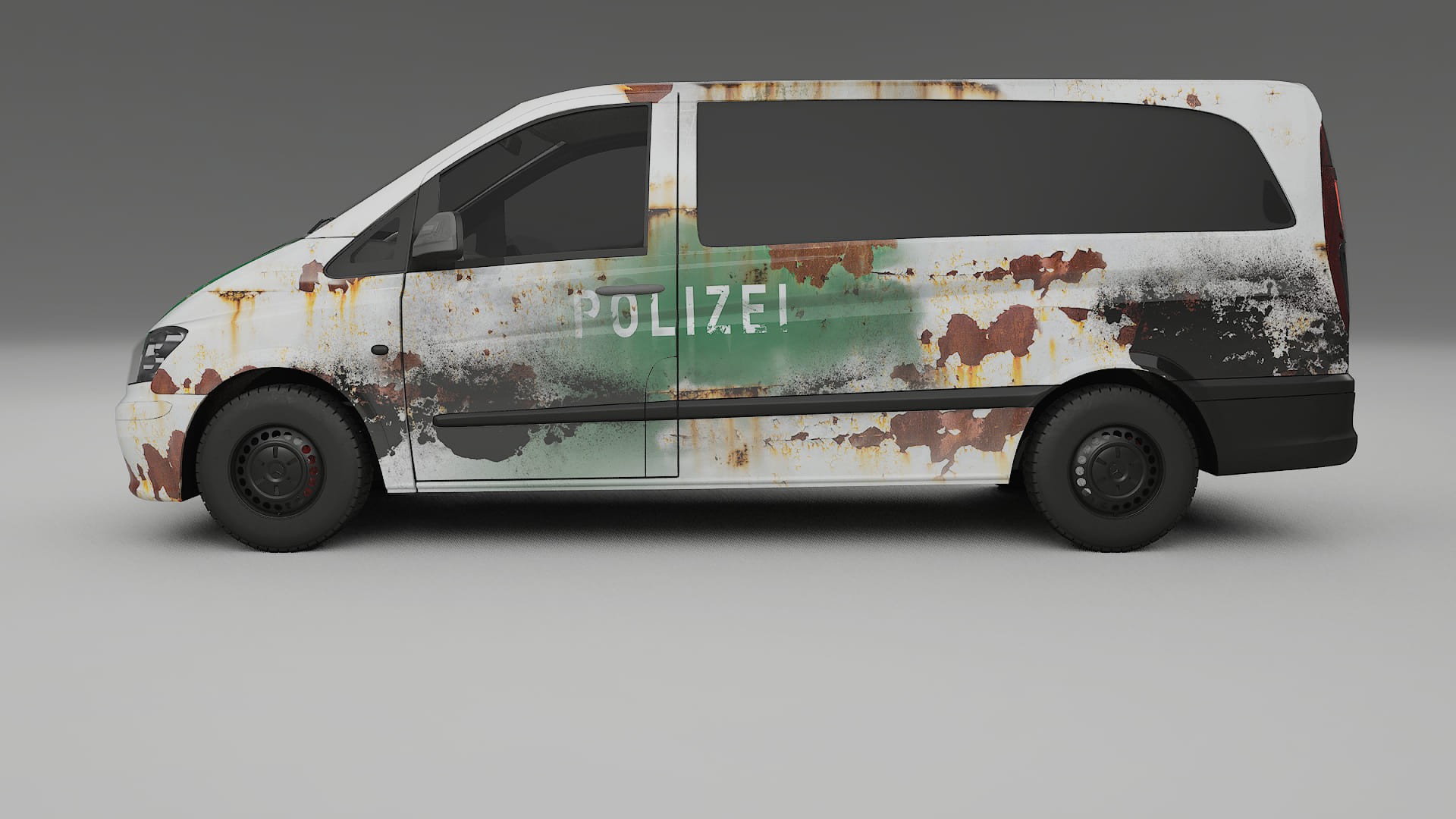 Mercedes Vito Short W639 facelift LCI COBRA 11 – Kit Wrap PPF Personalizzato in Pellicola Poliuretanica Stampabile