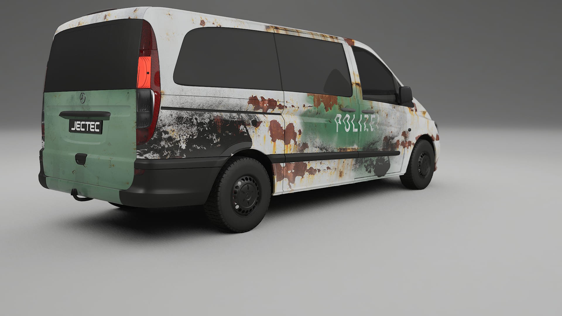 Mercedes Vito Short W639 facelift LCI COBRA 11 – Kit Wrap PPF Personalizzato in Pellicola Poliuretanica Stampabile