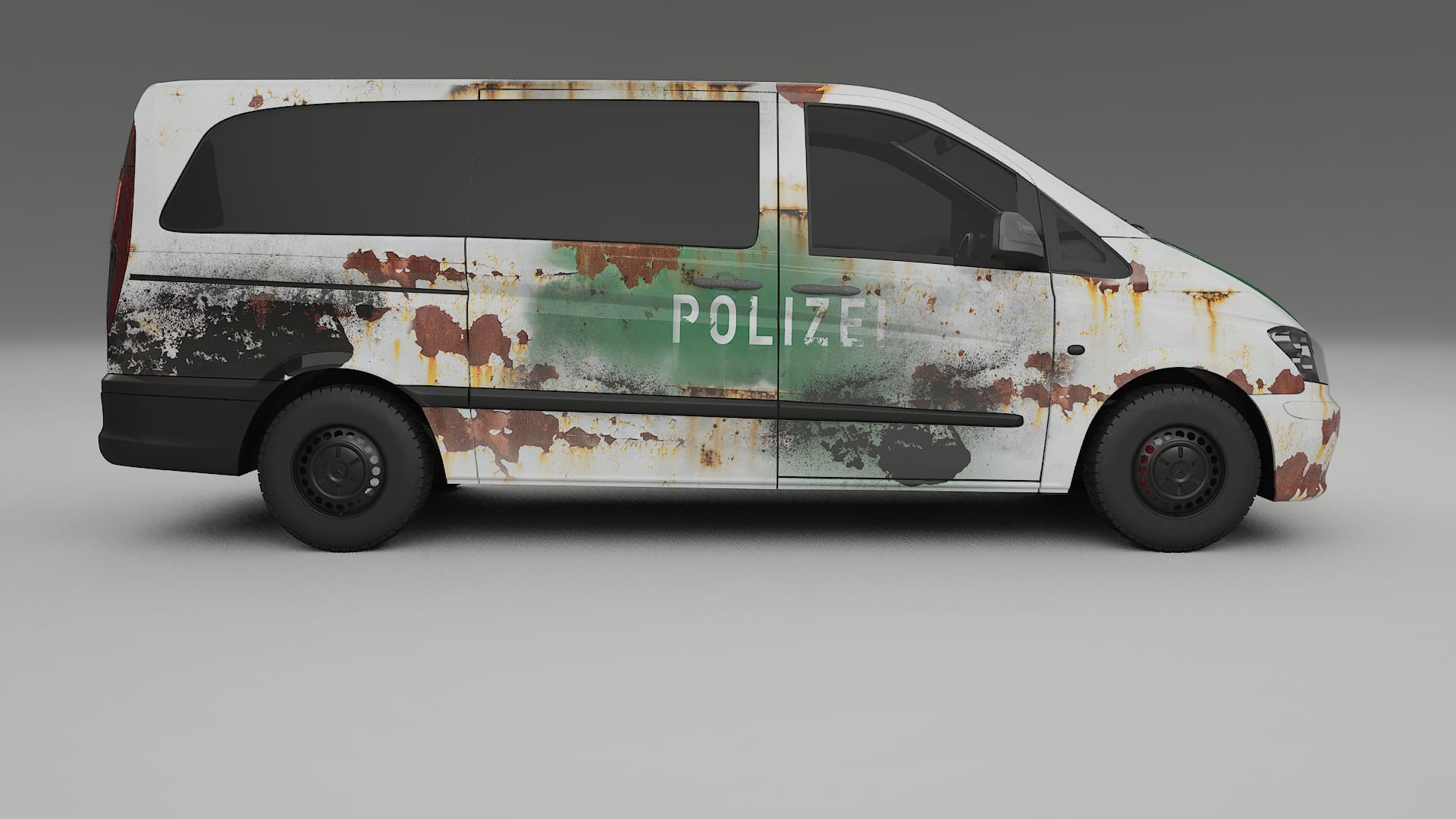 Mercedes Vito Short W639 facelift LCI COBRA 11 – Kit Wrap PPF Personalizzato in Pellicola Poliuretanica Stampabile