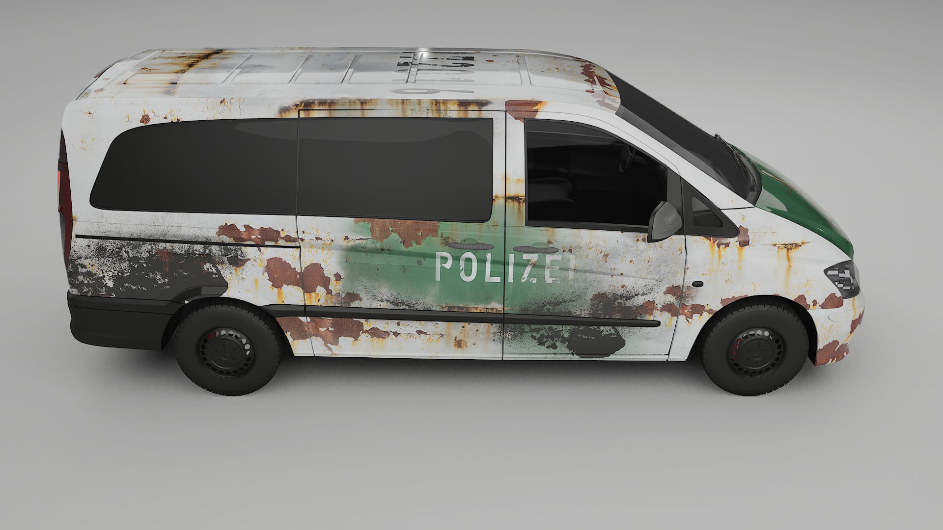 Mercedes Vito Short W639 facelift LCI COBRA 11 – Kit Wrap PPF Personalizzato in Pellicola Poliuretanica Stampabile