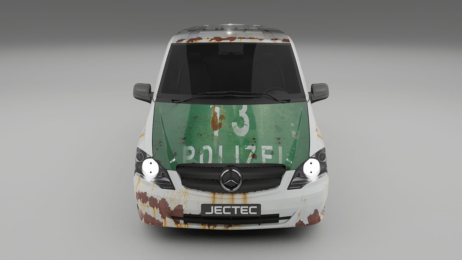 Mercedes Vito Short W639 facelift LCI COBRA 11 – Kit Wrap PPF Personalizzato in Pellicola Poliuretanica Stampabile