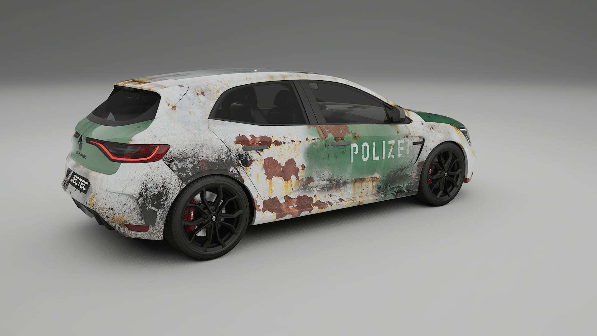 Renault Megane RS IV COBRA 11 – Kit Wrap PPF Personalizzato in Pellicola Poliuretanica Stampabile