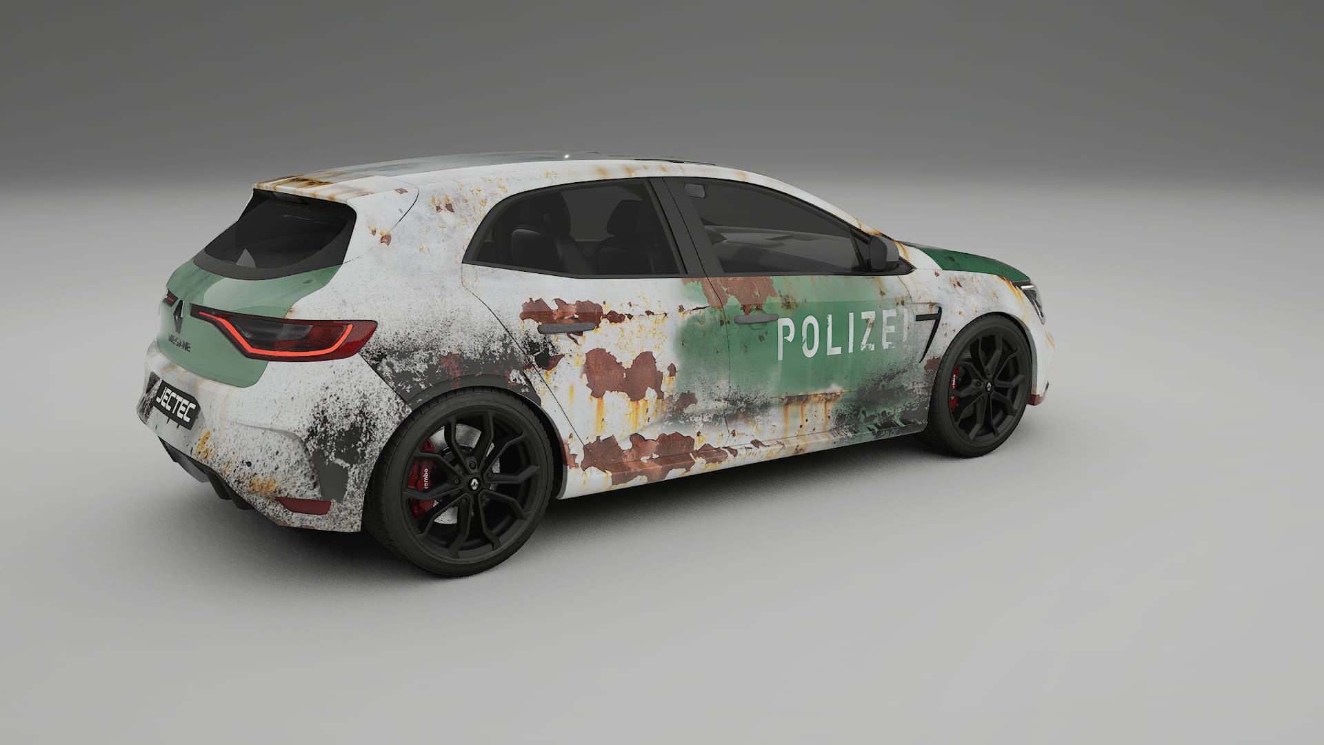 Renault Megane RS IV COBRA 11 – Kit Wrap PPF Personalizzato in Pellicola Poliuretanica Stampabile