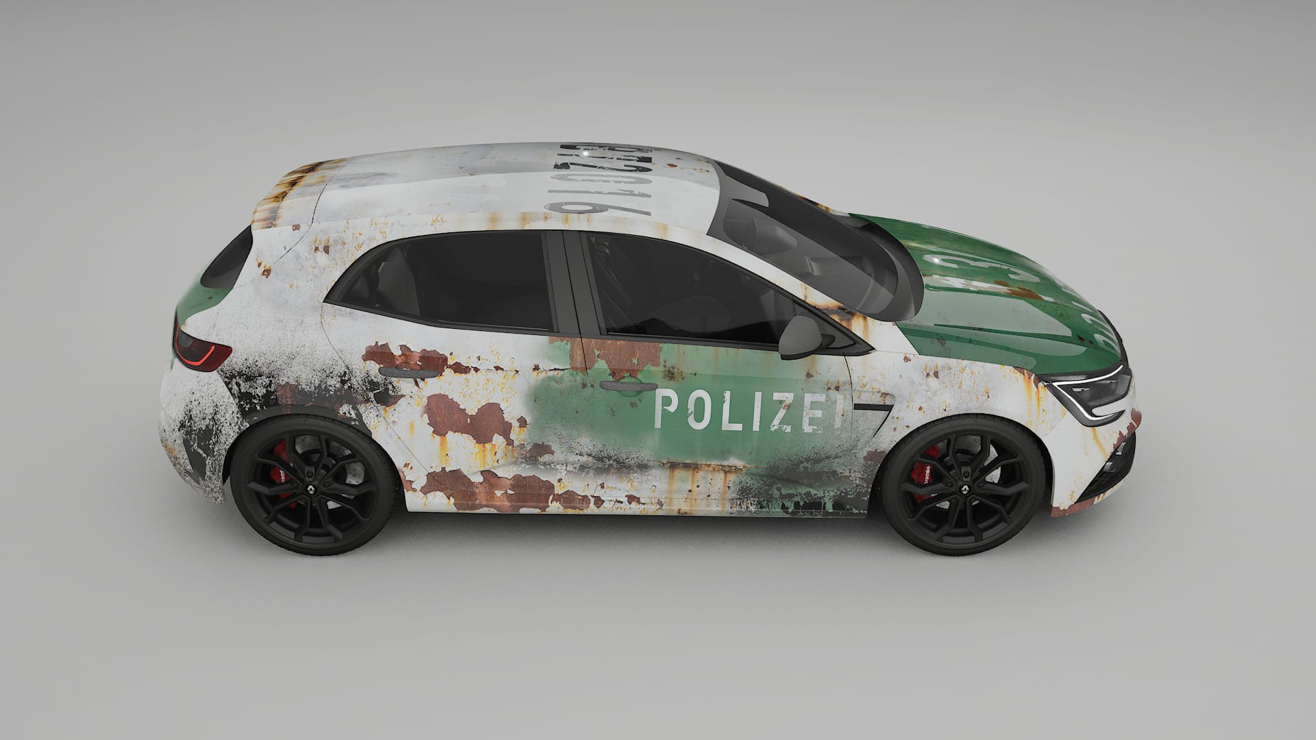 Renault Megane RS IV COBRA 11 – Kit Wrap PPF Personalizzato in Pellicola Poliuretanica Stampabile