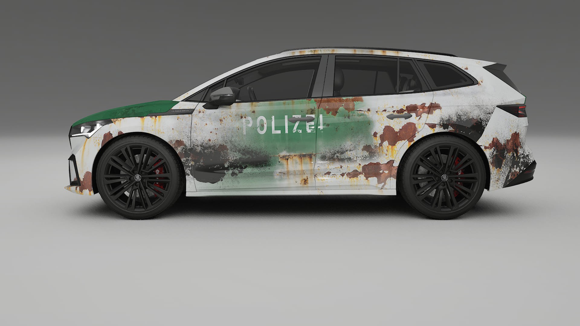 Škoda Enyaq MEB COBRA 11 – Kit Wrap PPF Personalizzato in Pellicola Poliuretanica Stampabile