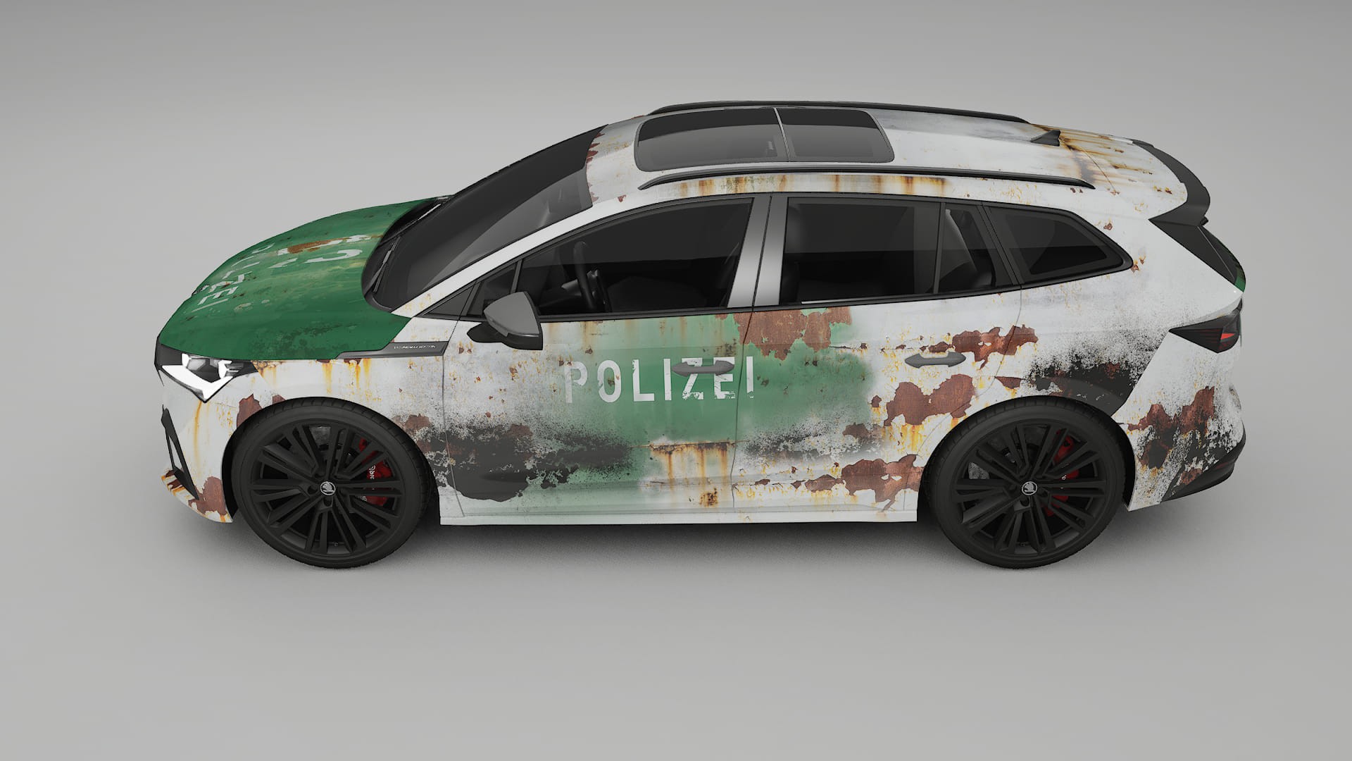Škoda Enyaq MEB COBRA 11 – Kit Wrap PPF Personalizzato in Pellicola Poliuretanica Stampabile