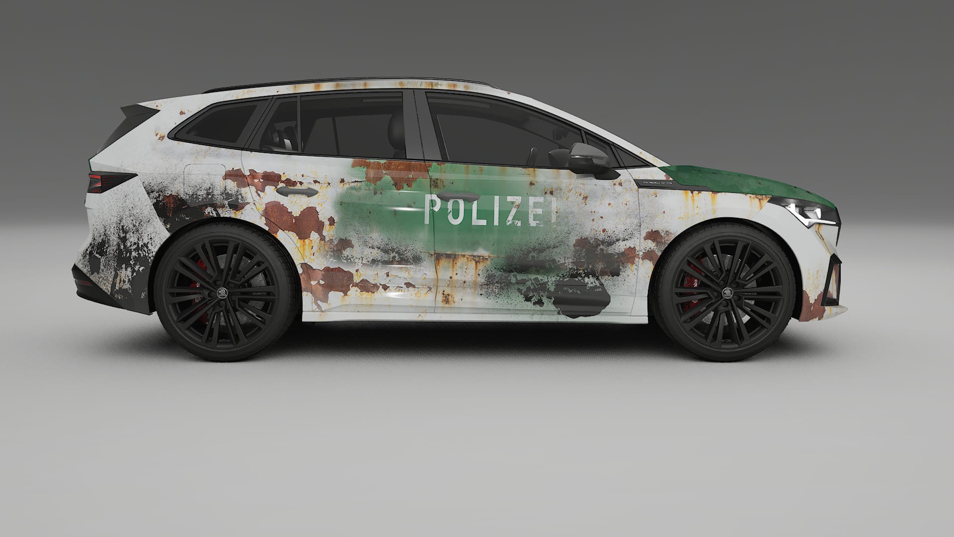 Škoda Enyaq MEB COBRA 11 – Kit Wrap PPF Personalizzato in Pellicola Poliuretanica Stampabile