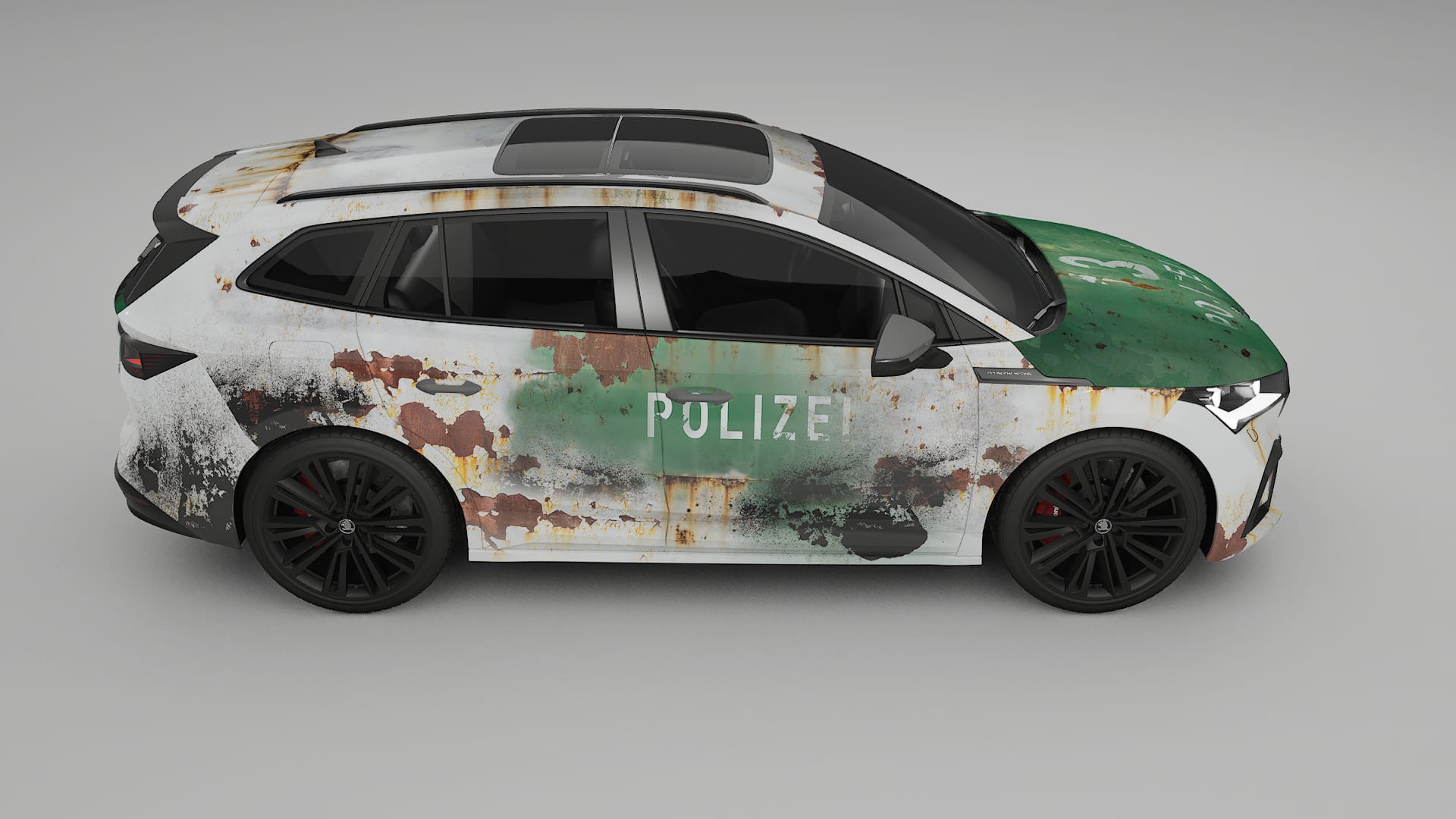 Škoda Enyaq MEB COBRA 11 – Kit Wrap PPF Personalizzato in Pellicola Poliuretanica Stampabile