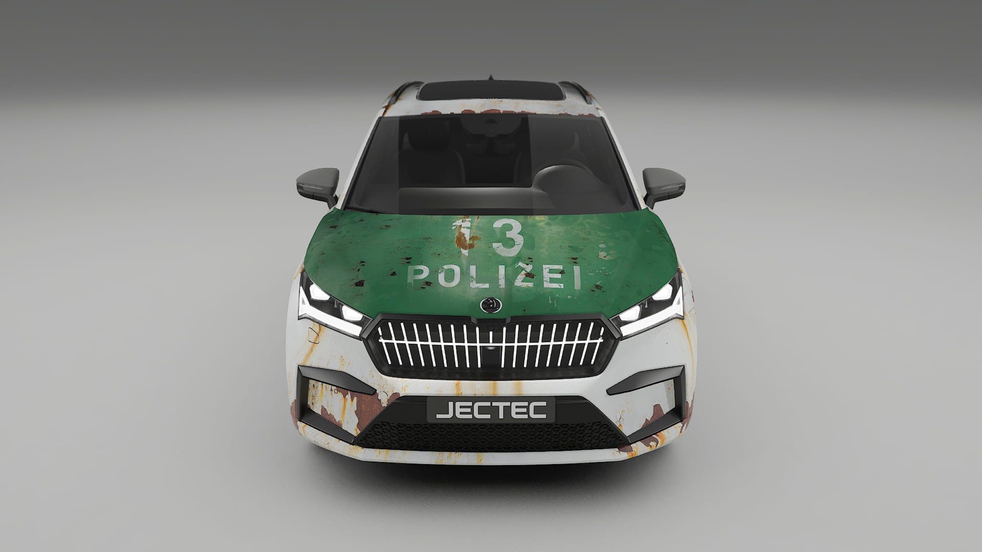 Škoda Enyaq MEB COBRA 11 – Kit Wrap PPF Personalizzato in Pellicola Poliuretanica Stampabile