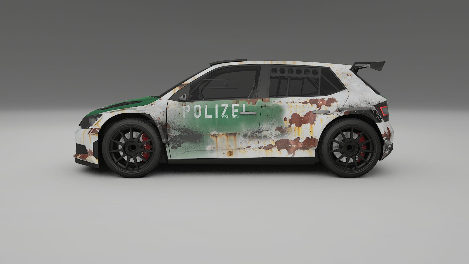 Škoda Fabia R5 6V COBRA 11 – Kit Wrap PPF Personalizzato in Pellicola Poliuretanica Stampabile